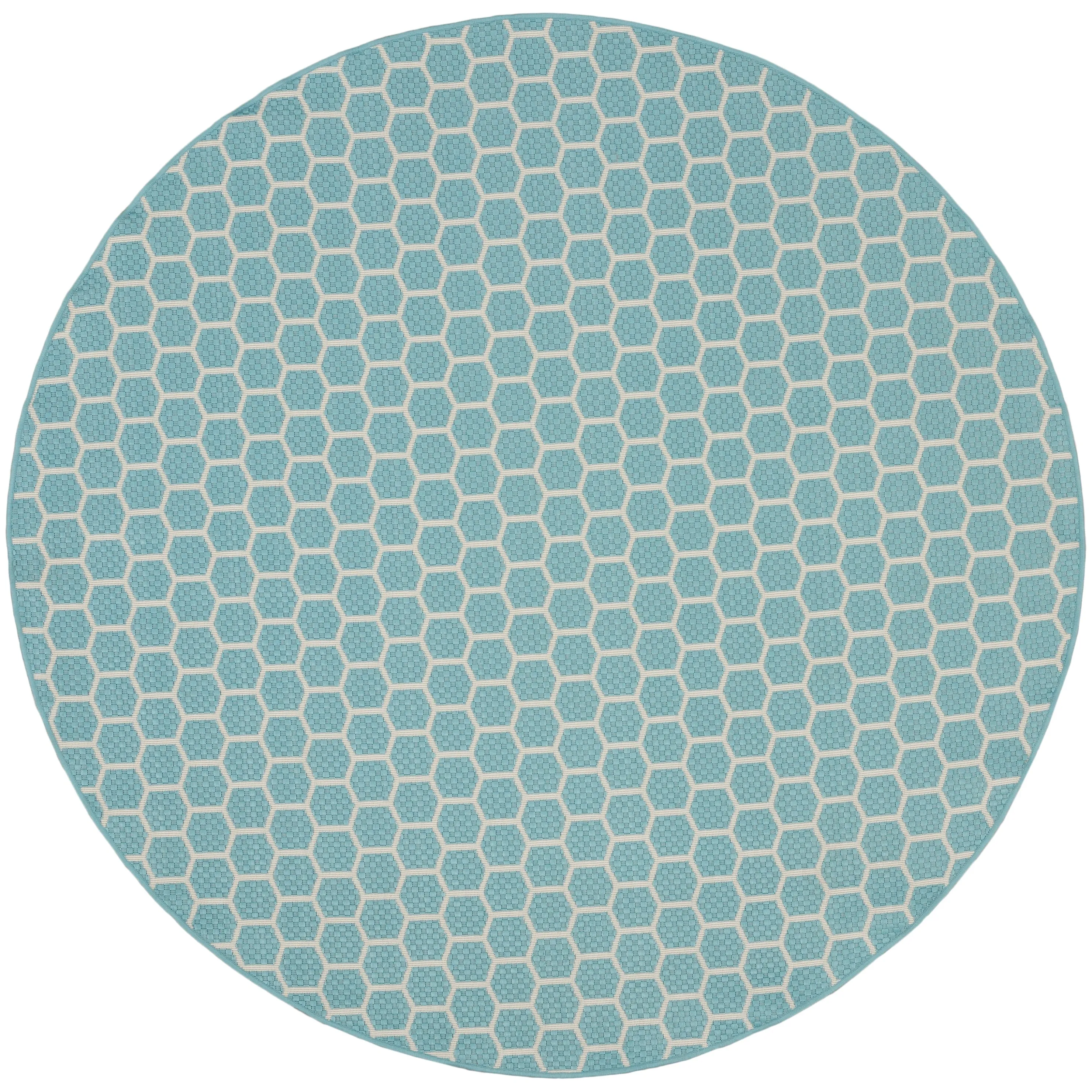 Nourison Reversible Indoor Outdoor Indoor/Outdoor Geometric Area Rug