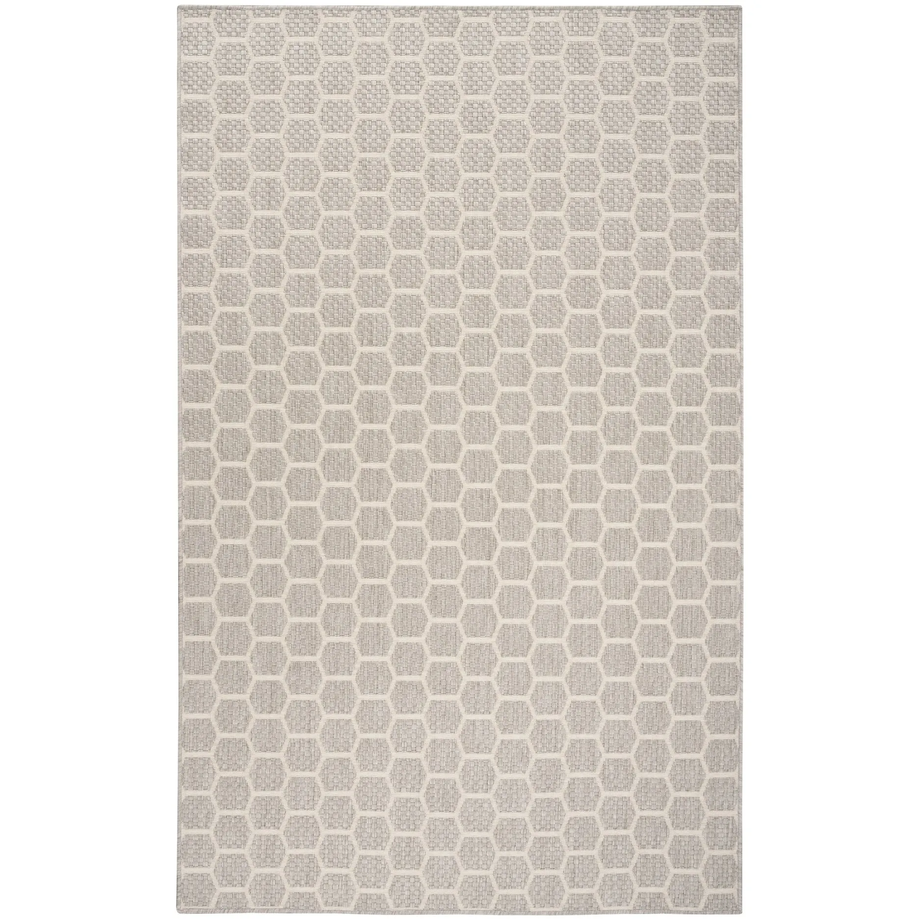 Nourison Reversible Indoor Outdoor Indoor/Outdoor Geometric Area Rug