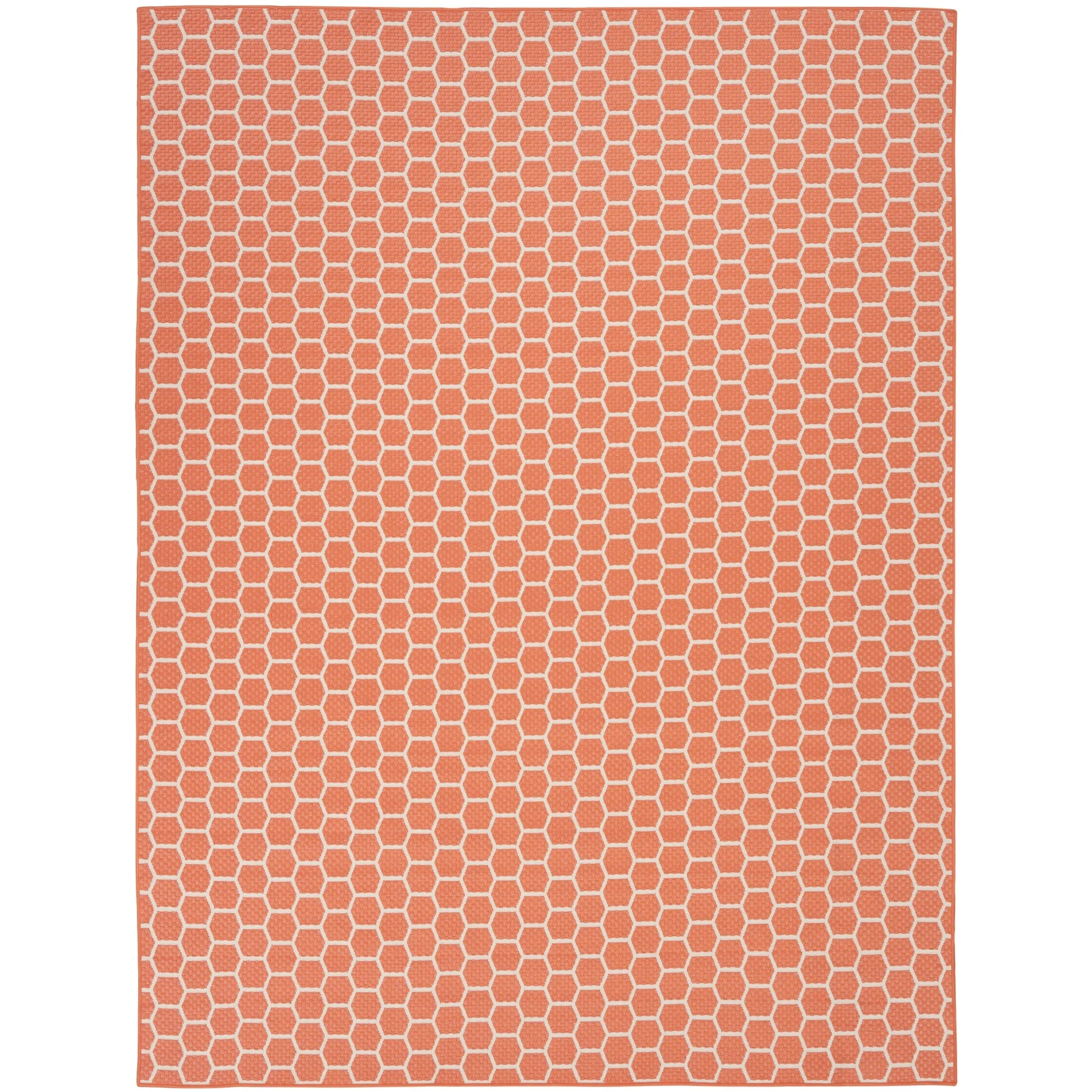 Nourison Reversible Indoor Outdoor Indoor/Outdoor Geometric Area Rug