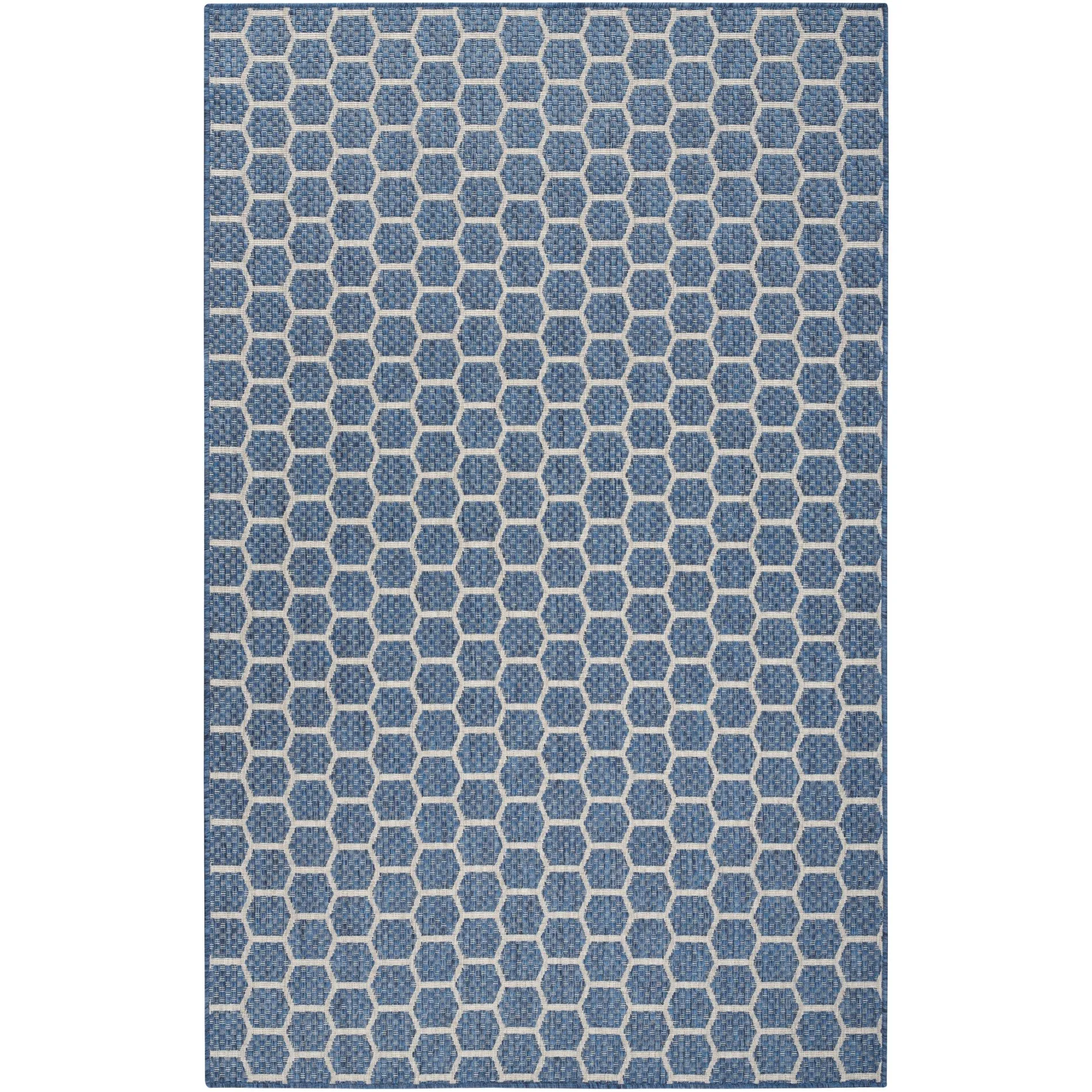 Nourison Reversible Indoor Outdoor Indoor/Outdoor Geometric Area Rug