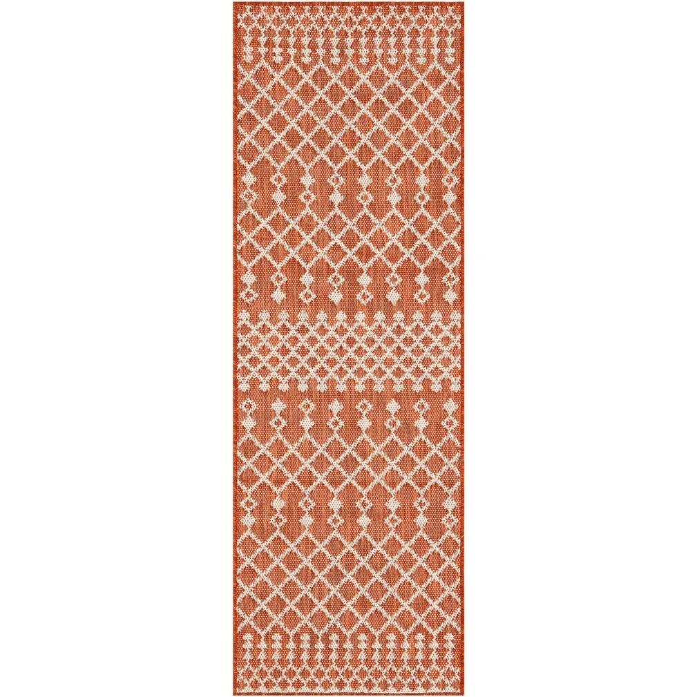 Nourison Selerno Indoor/Outdoor Moroccan Area Rug.