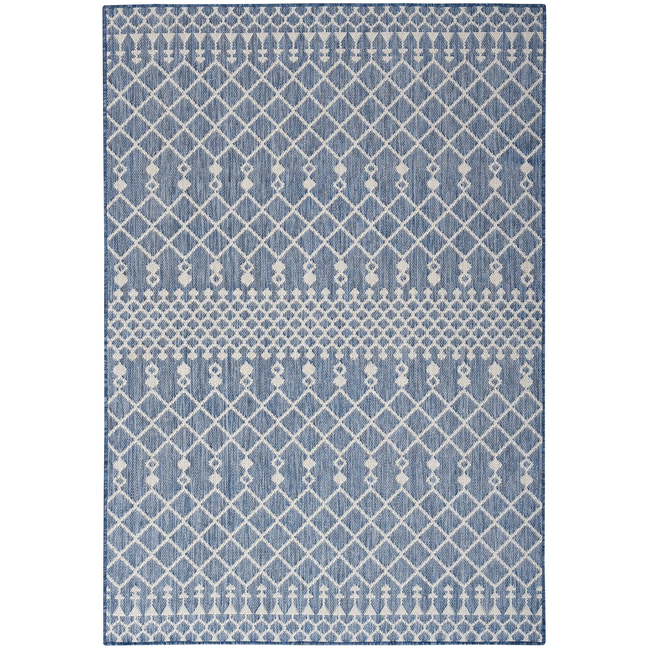 Nourison Selerno Indoor/Outdoor Moroccan Area Rug.