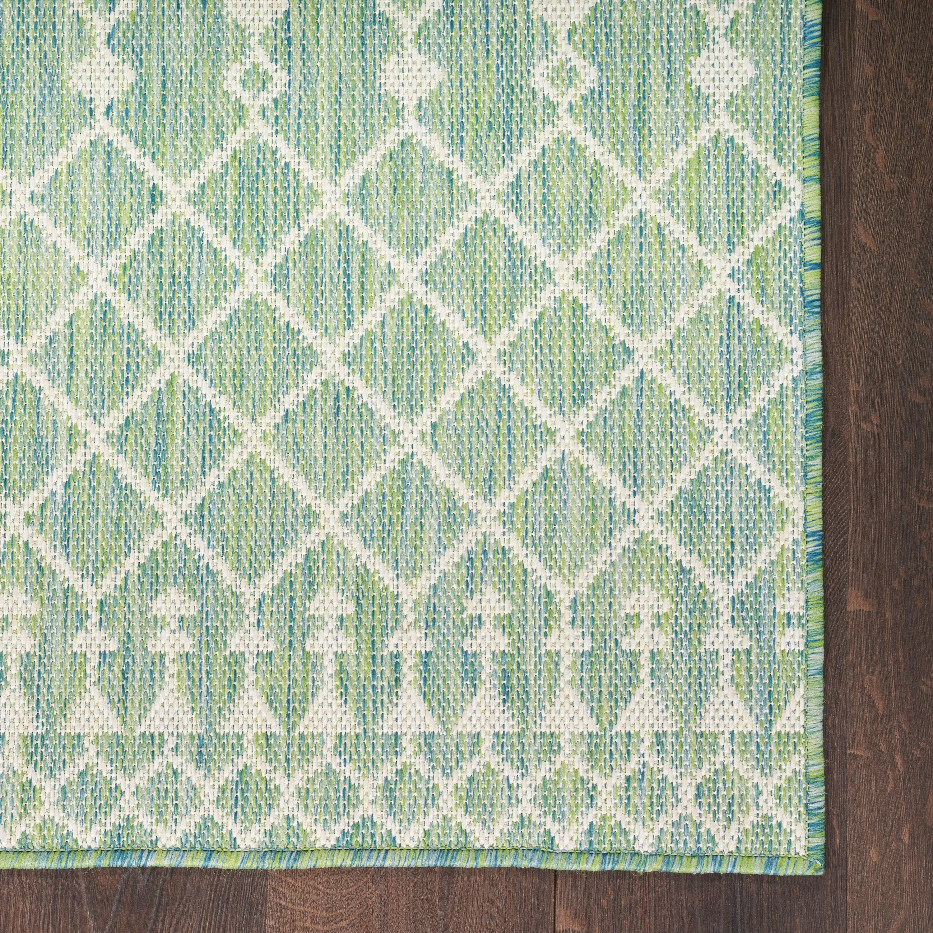 Nourison Selerno Indoor/Outdoor Moroccan Area Rug.
