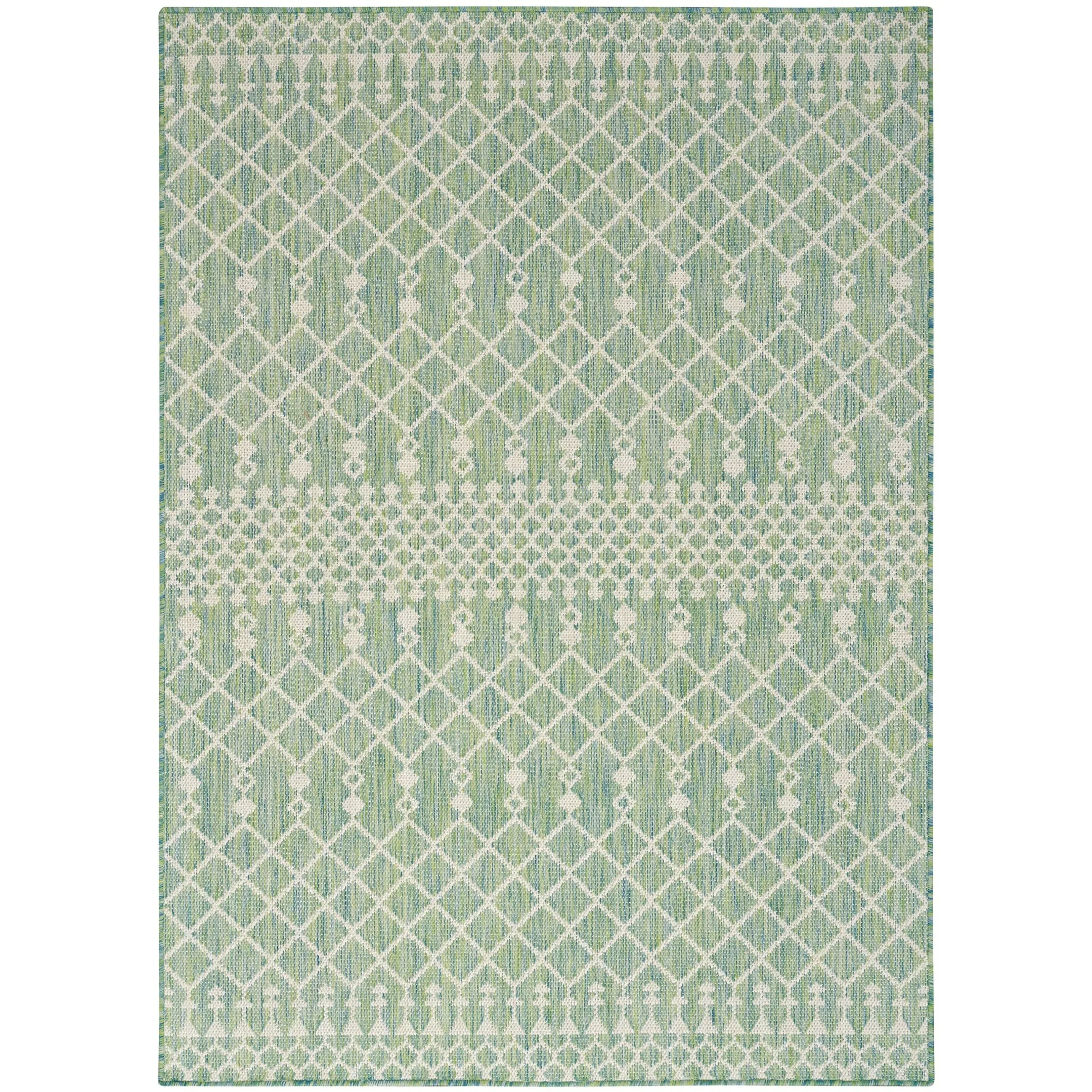 Nourison Selerno Indoor/Outdoor Moroccan Area Rug.