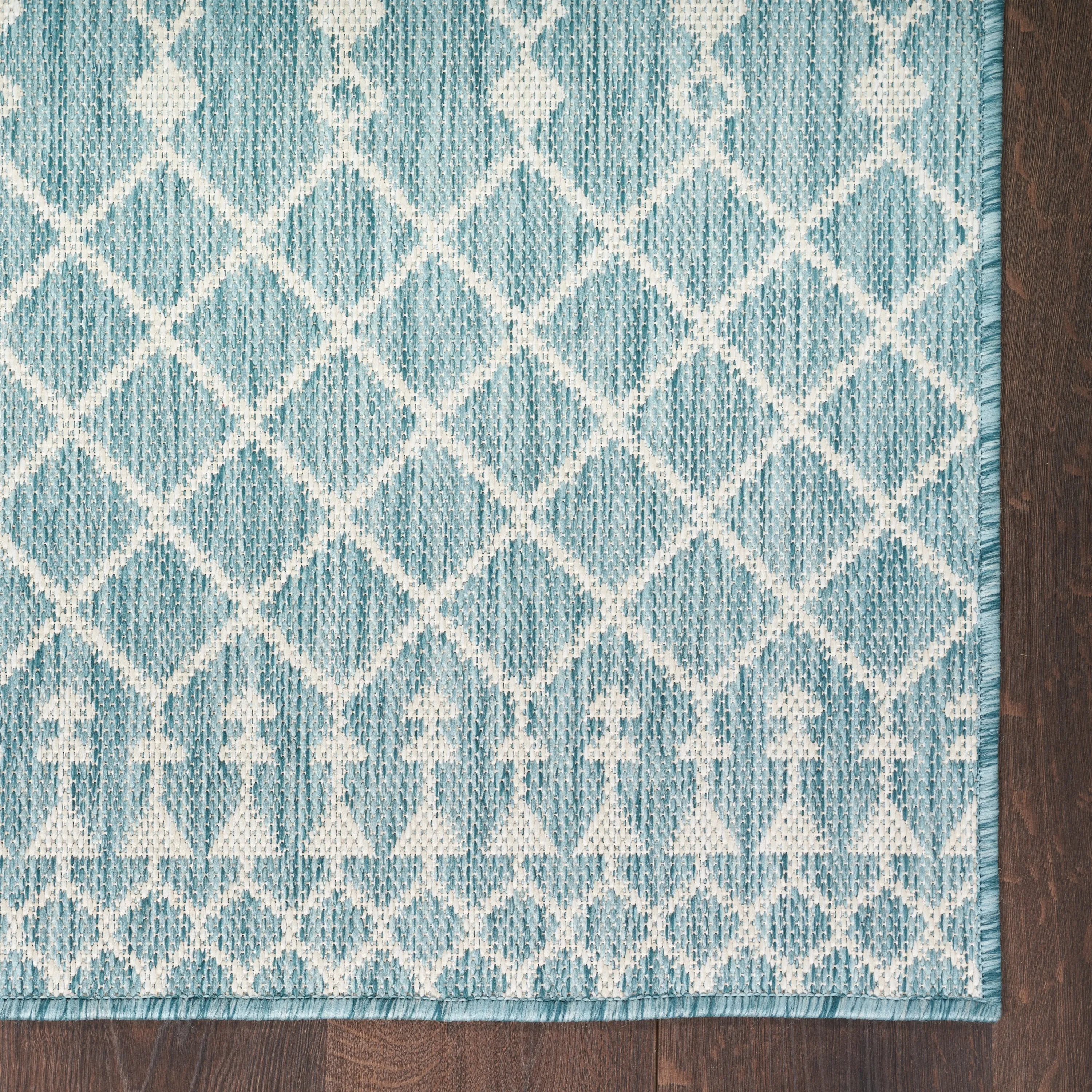 Nourison Selerno Indoor/Outdoor Moroccan Area Rug.