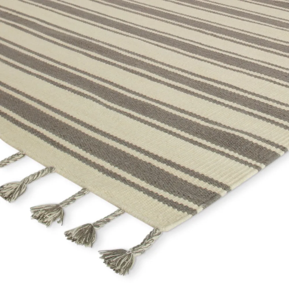 Nourison Solano Striped Dhurri Reversible Area Rug