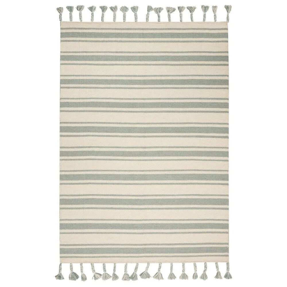 Nourison Solano Striped Dhurri Reversible Area Rug