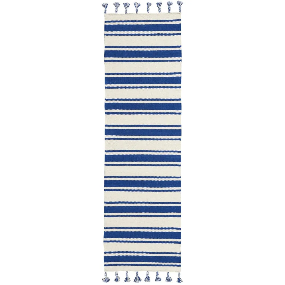 Nourison Solano Striped Dhurri Reversible Area Rug