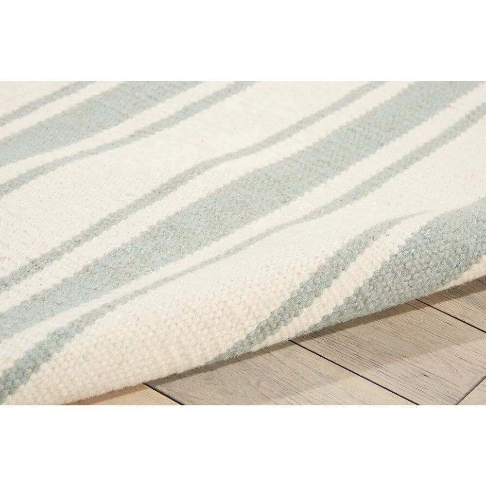 Nourison Solano Striped Dhurri Reversible Area Rug