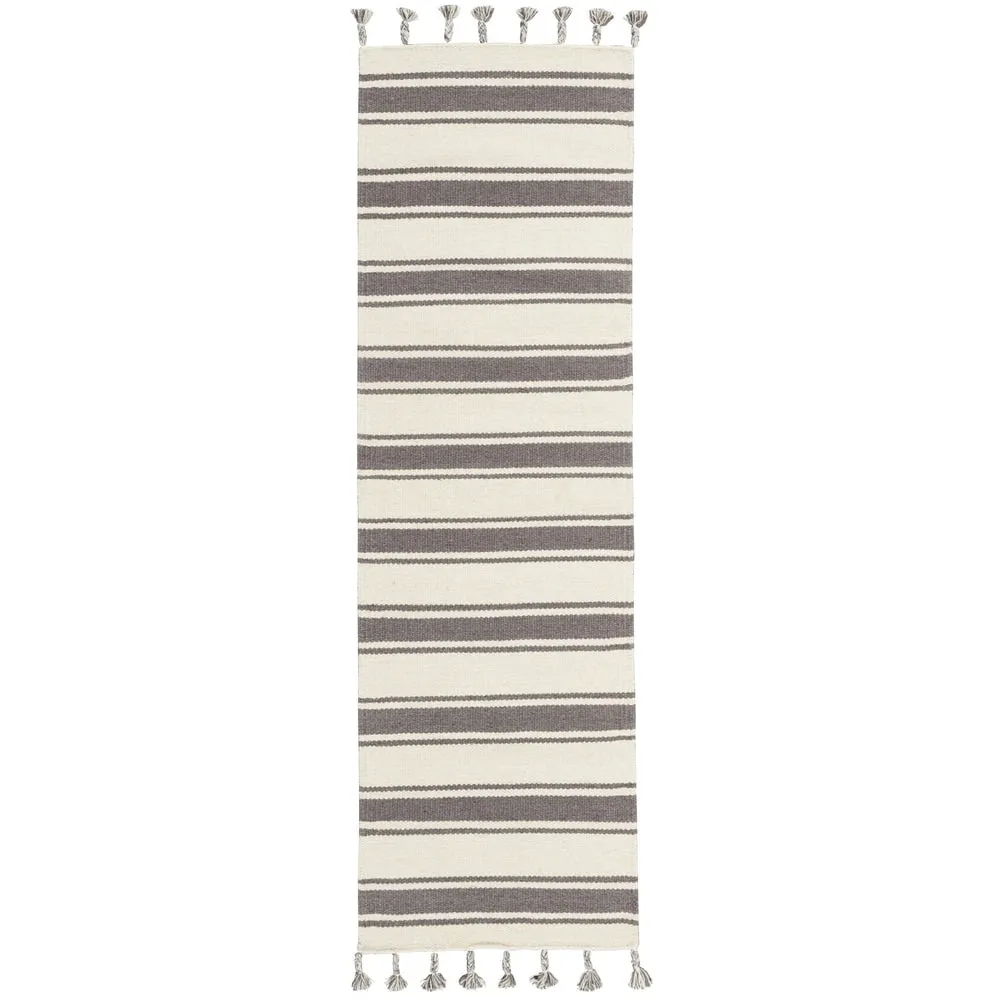 Nourison Solano Striped Dhurri Reversible Area Rug