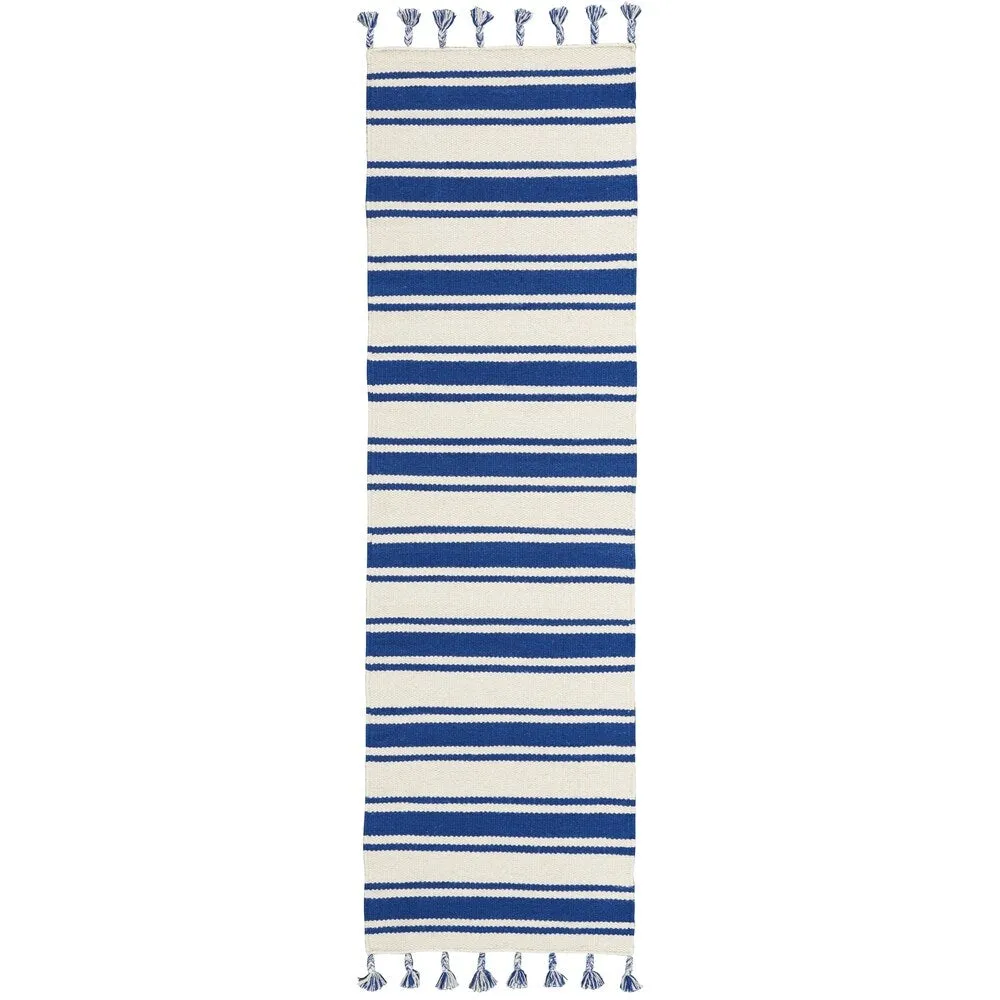 Nourison Solano Striped Dhurri Reversible Area Rug