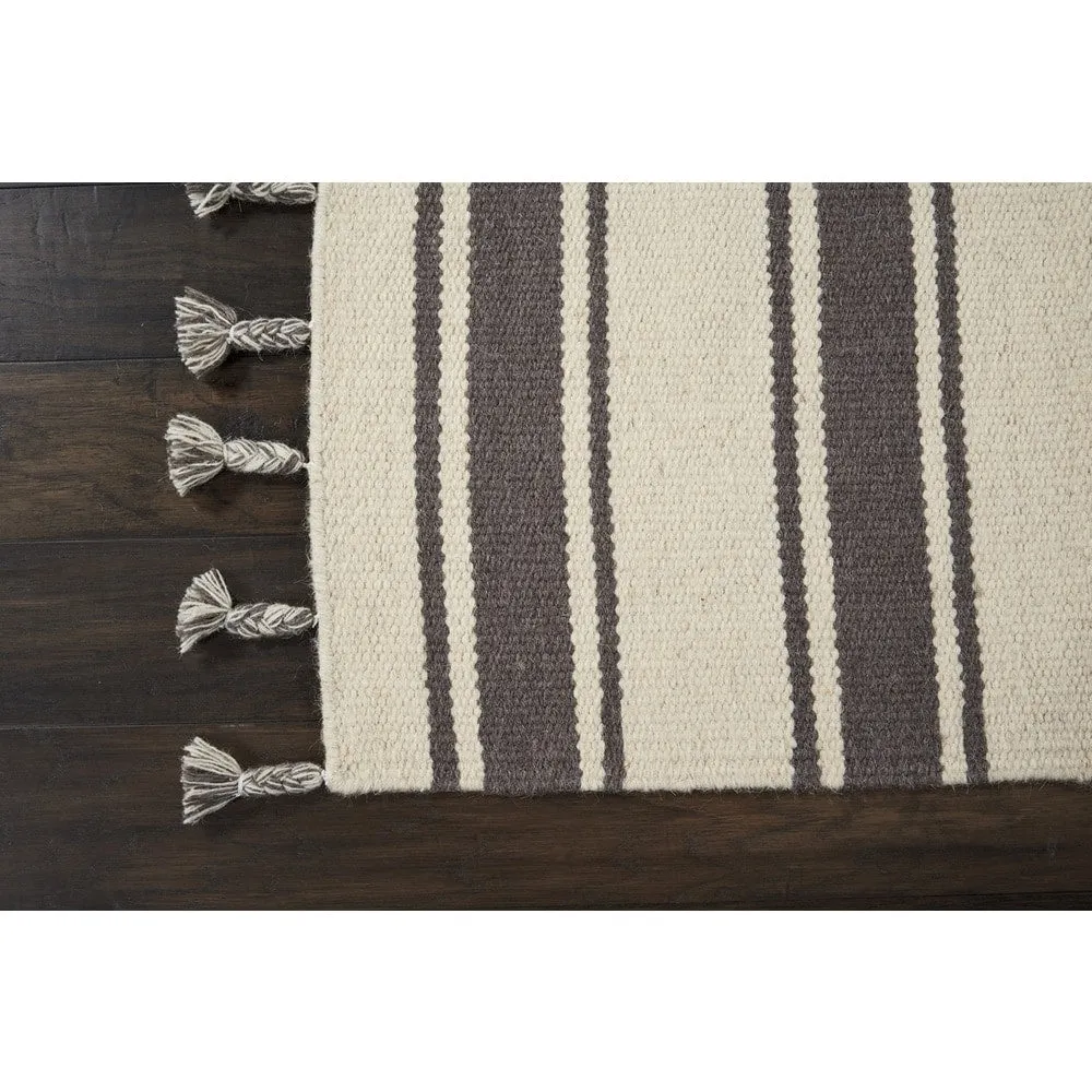 Nourison Solano Striped Dhurri Reversible Area Rug