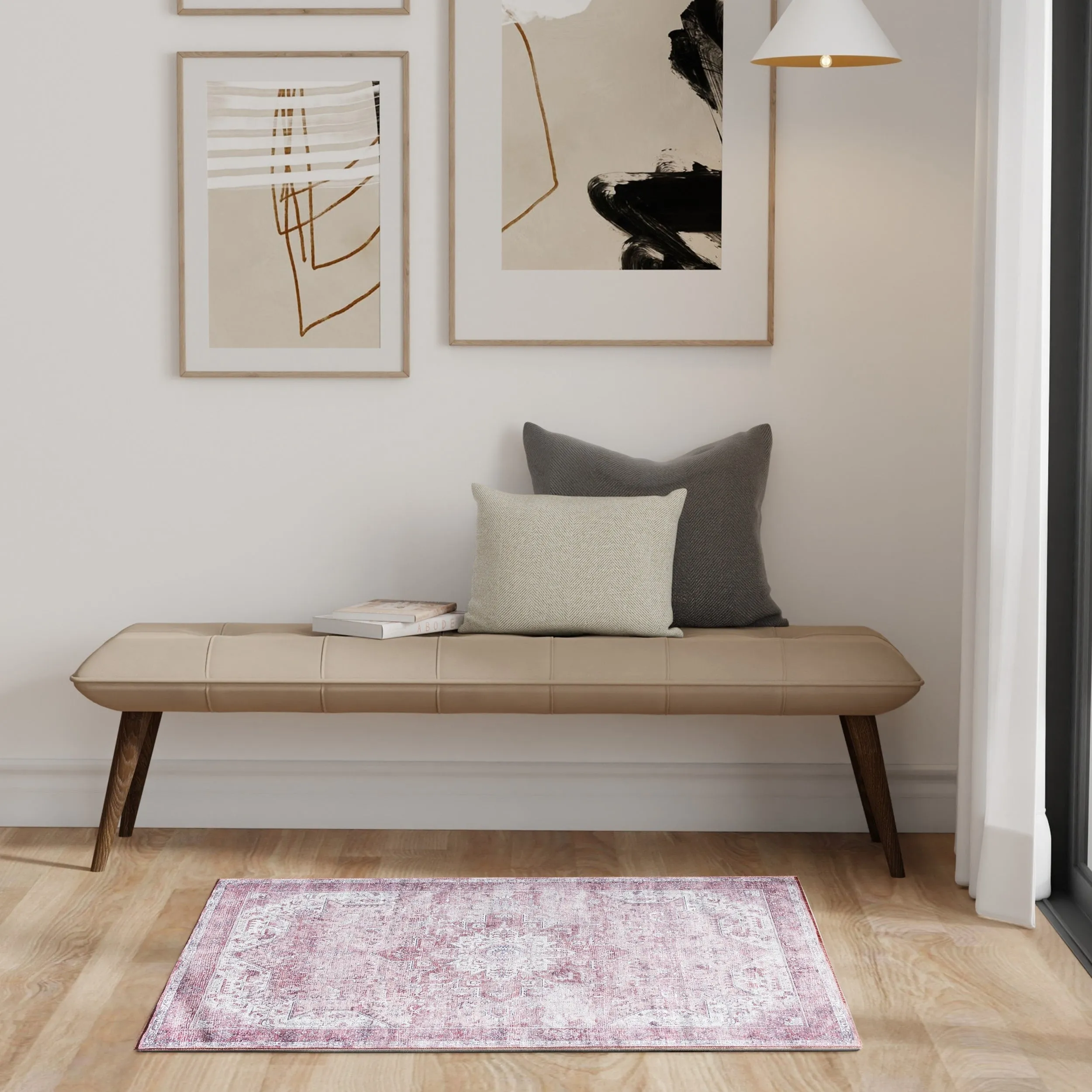 Nourison Washables Indoor only Persian Area Rug