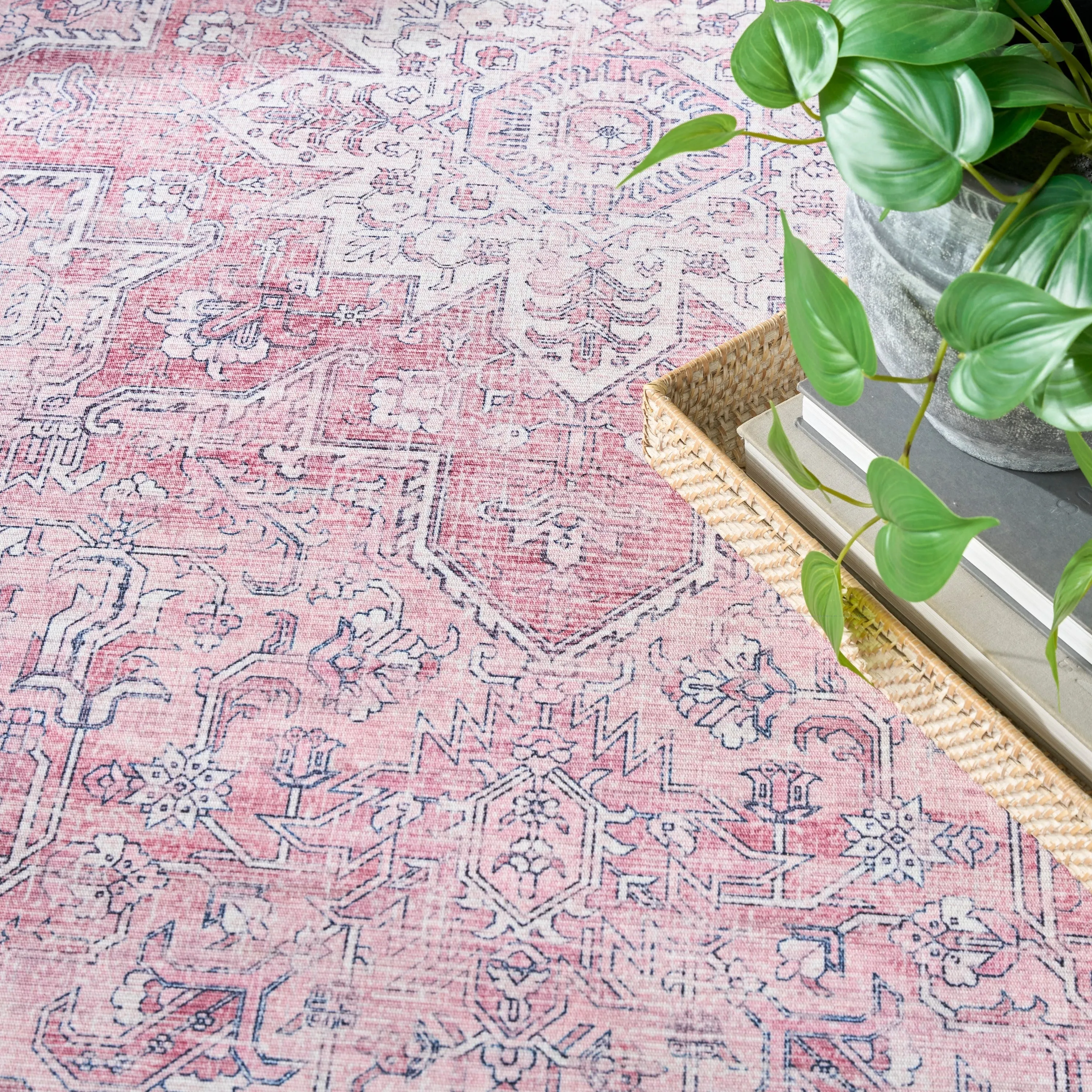 Nourison Washables Indoor only Persian Area Rug