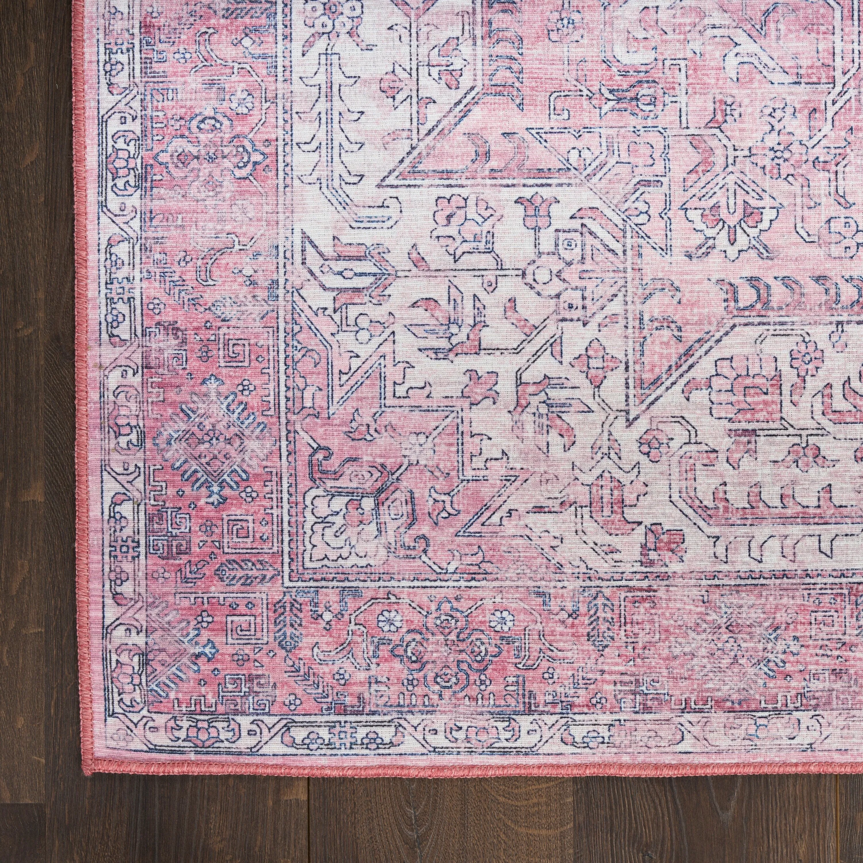 Nourison Washables Indoor only Persian Area Rug