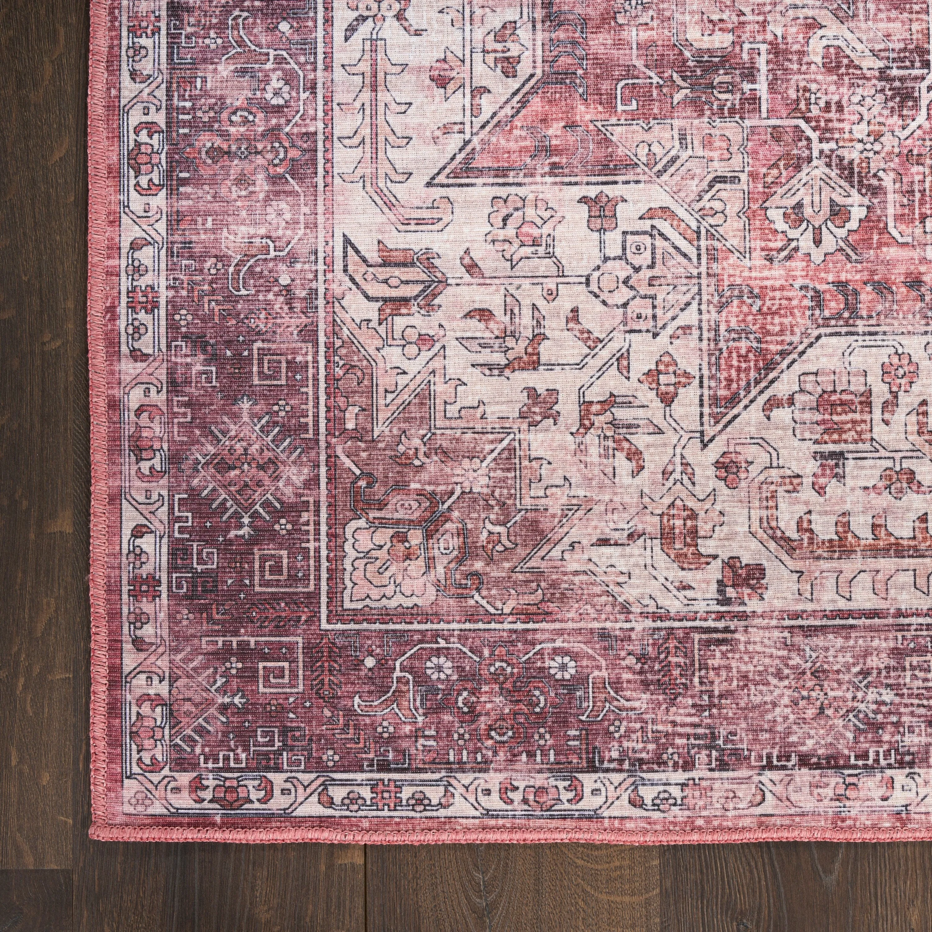 Nourison Washables Indoor only Persian Area Rug