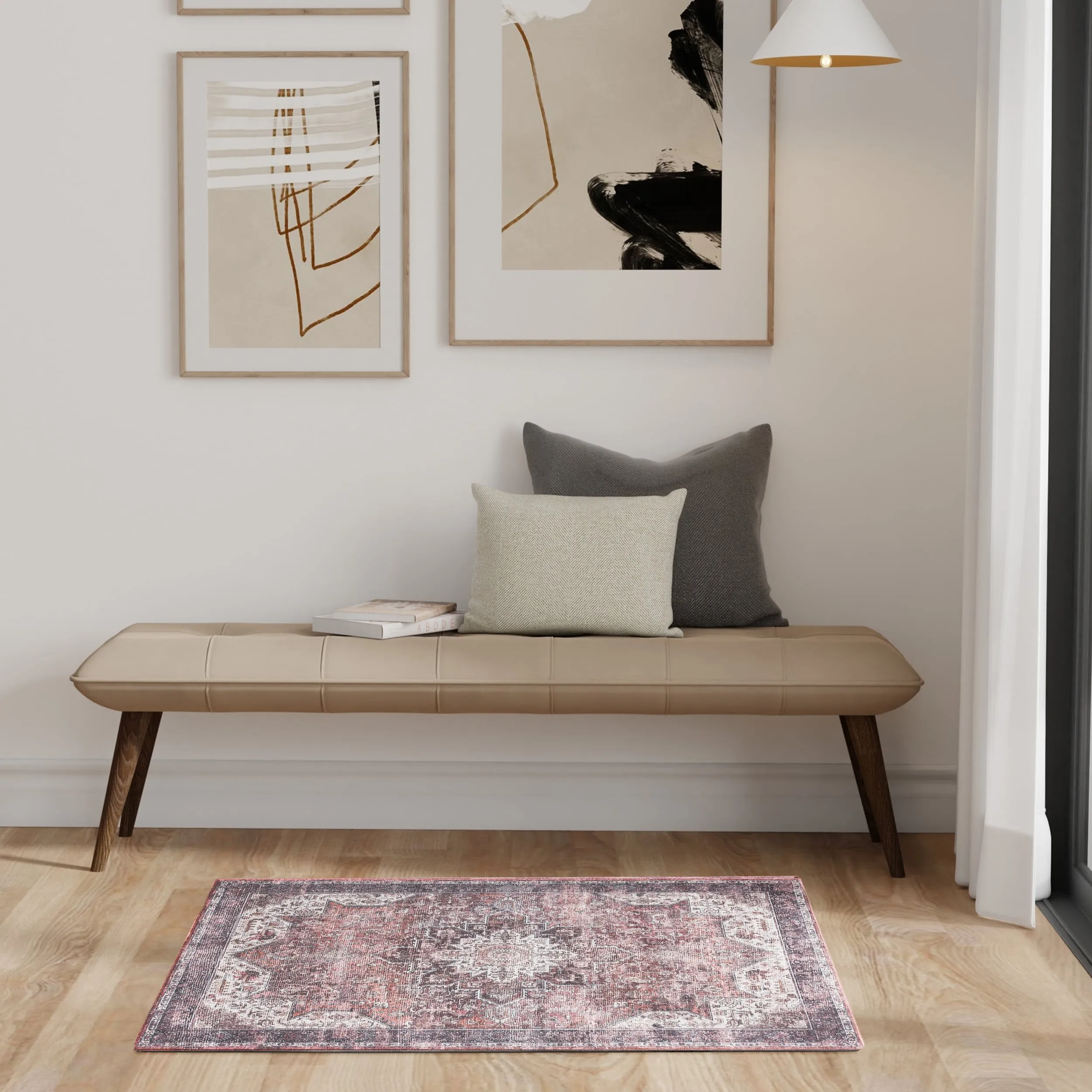 Nourison Washables Indoor only Persian Area Rug