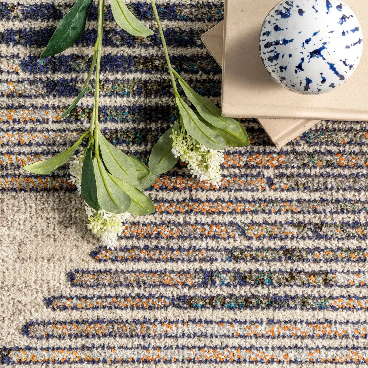 Nuloom Adrienne Durable Abstract Contemporary Area Rug