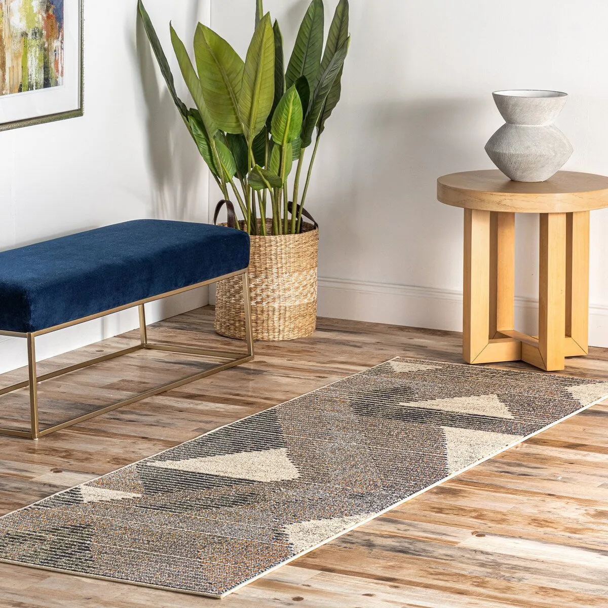 Nuloom Adrienne Durable Abstract Contemporary Area Rug
