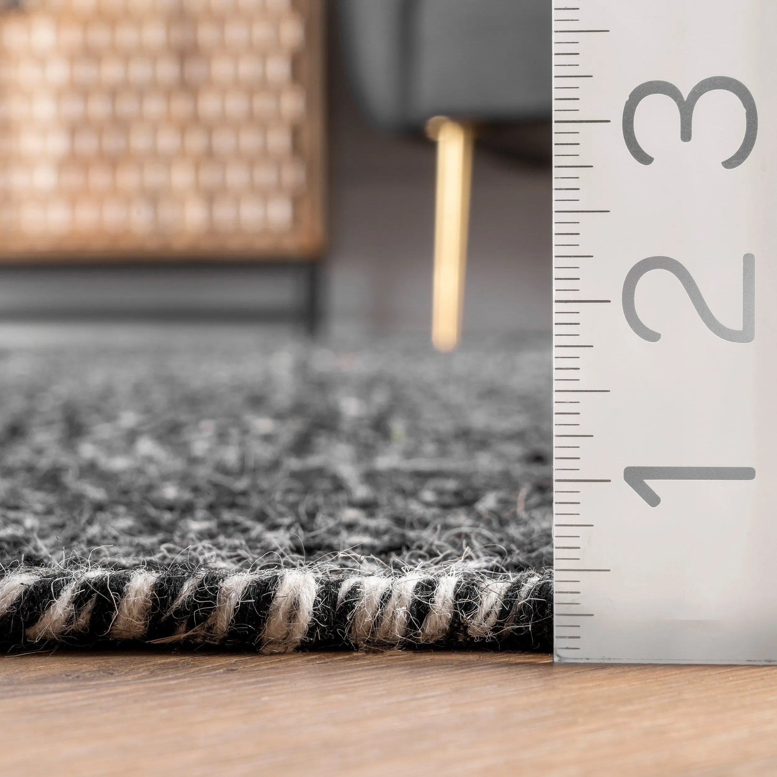 Nuloom Ago Geometric Wool Area Rug