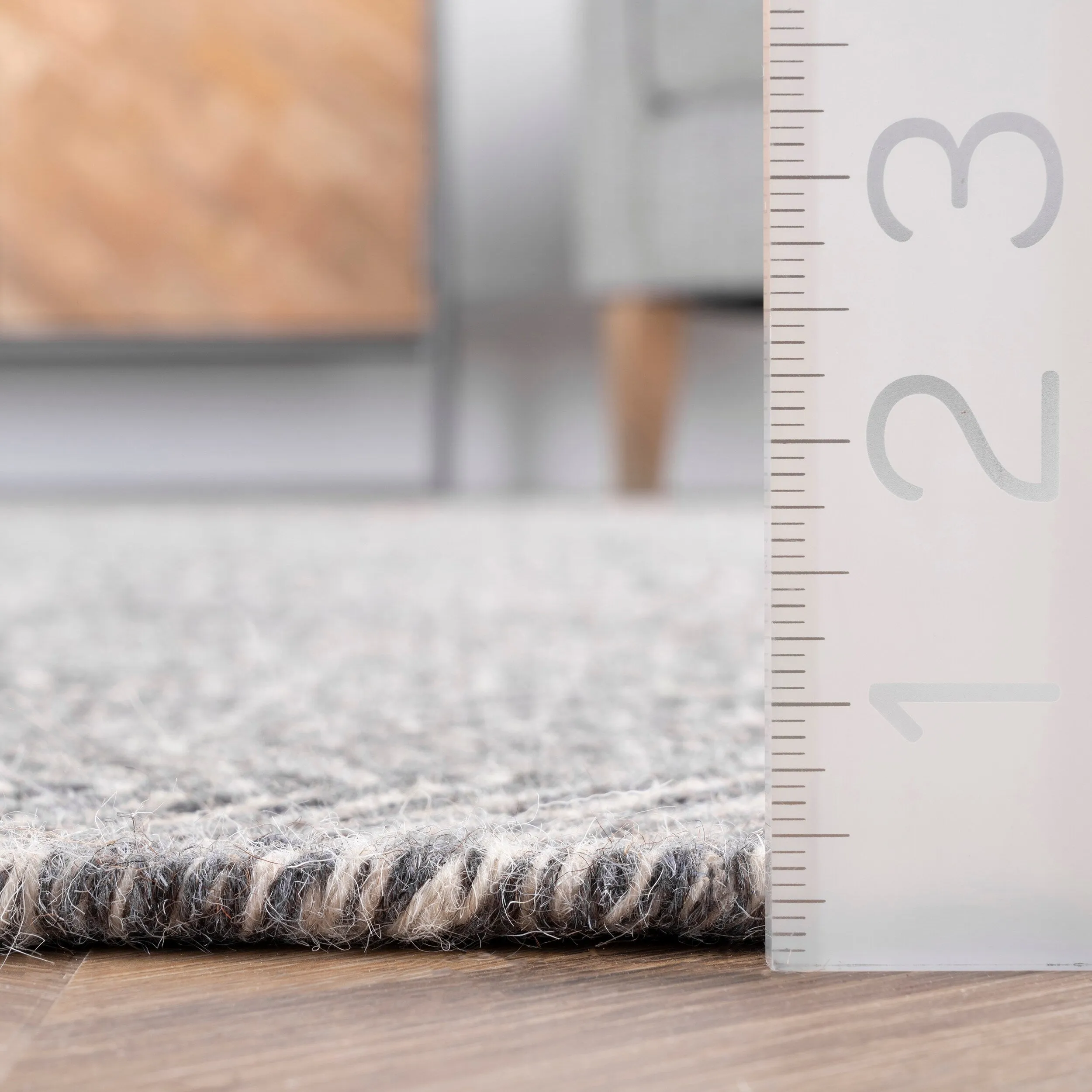 Nuloom Ago Geometric Wool Area Rug