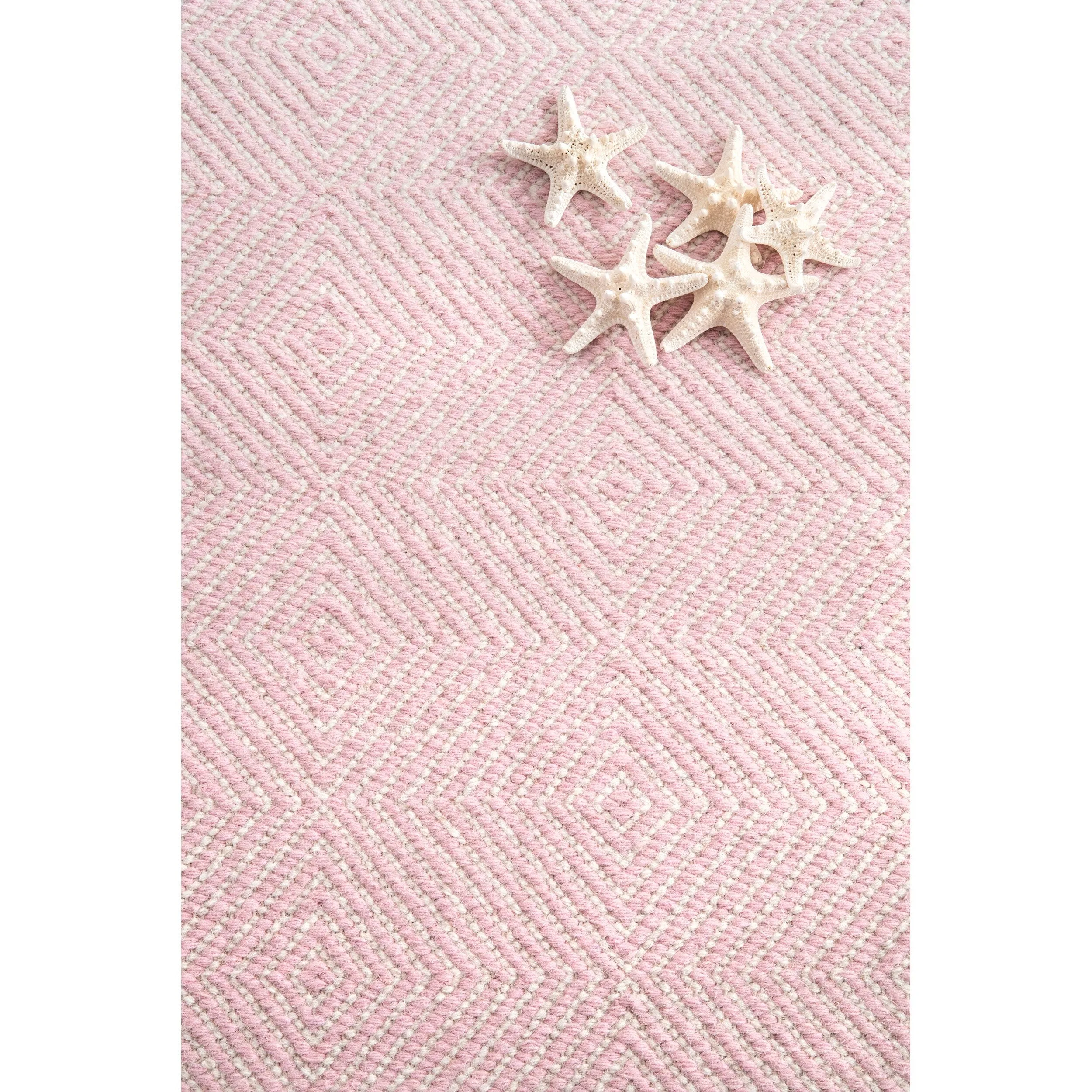 Nuloom Ago Geometric Wool Area Rug