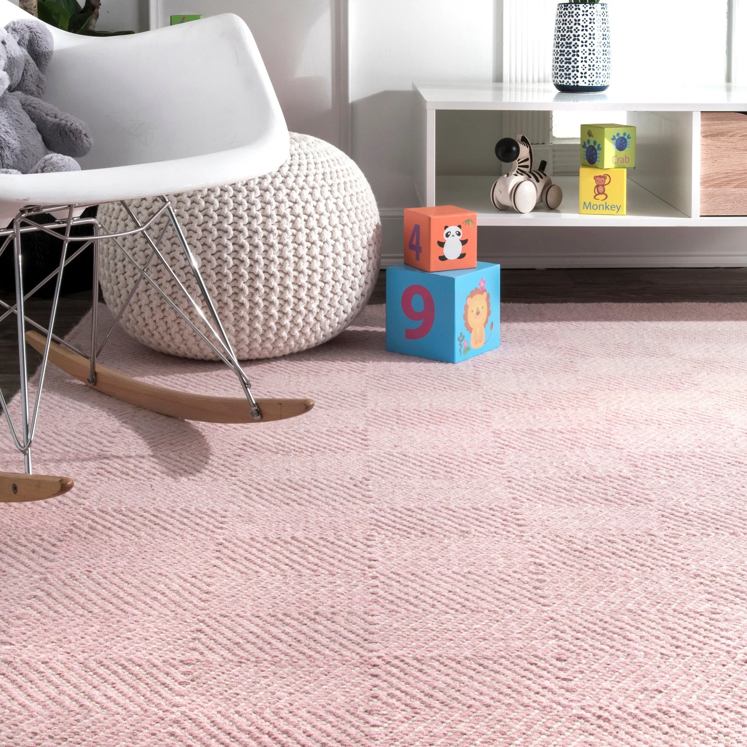 Nuloom Ago Geometric Wool Area Rug