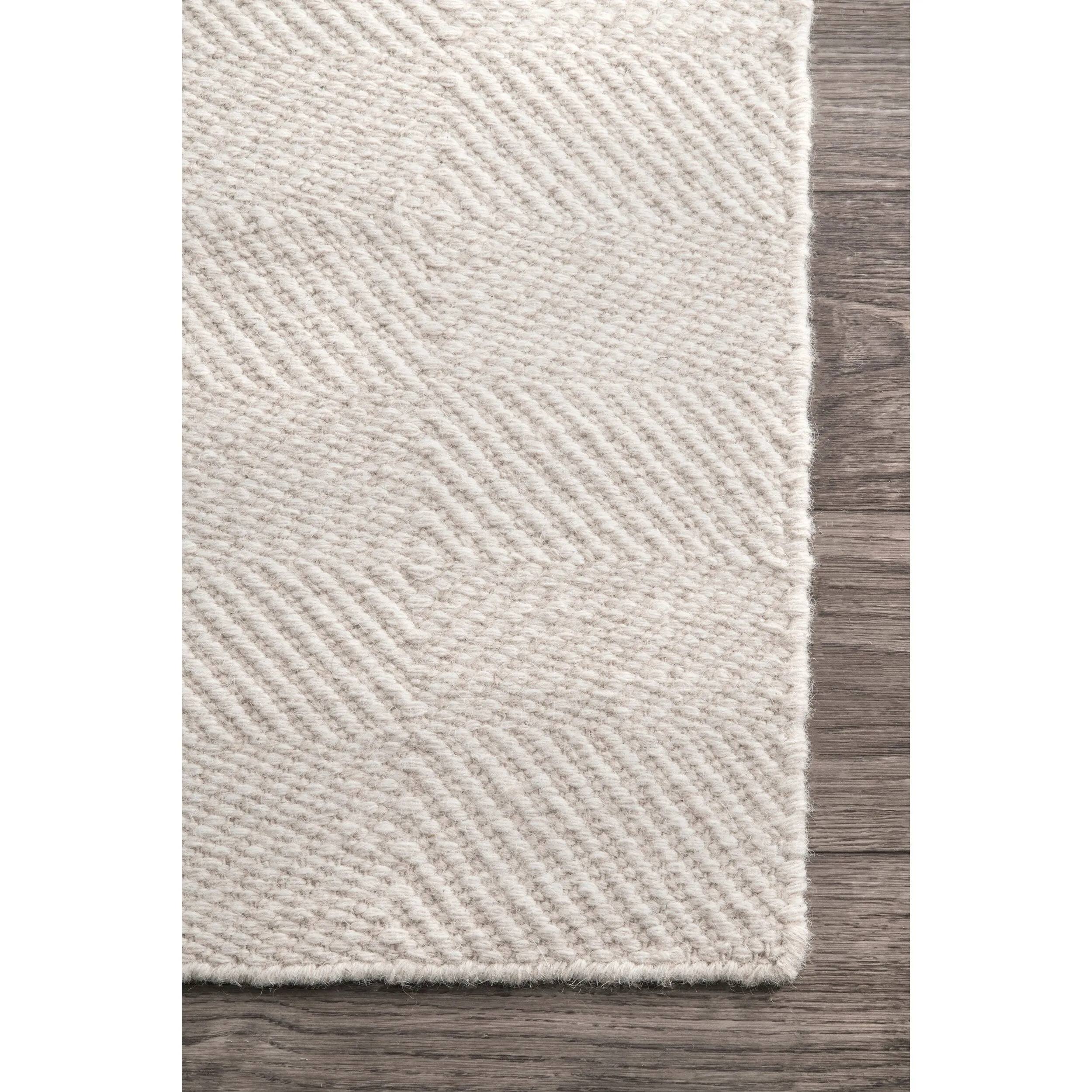 Nuloom Ago Geometric Wool Area Rug