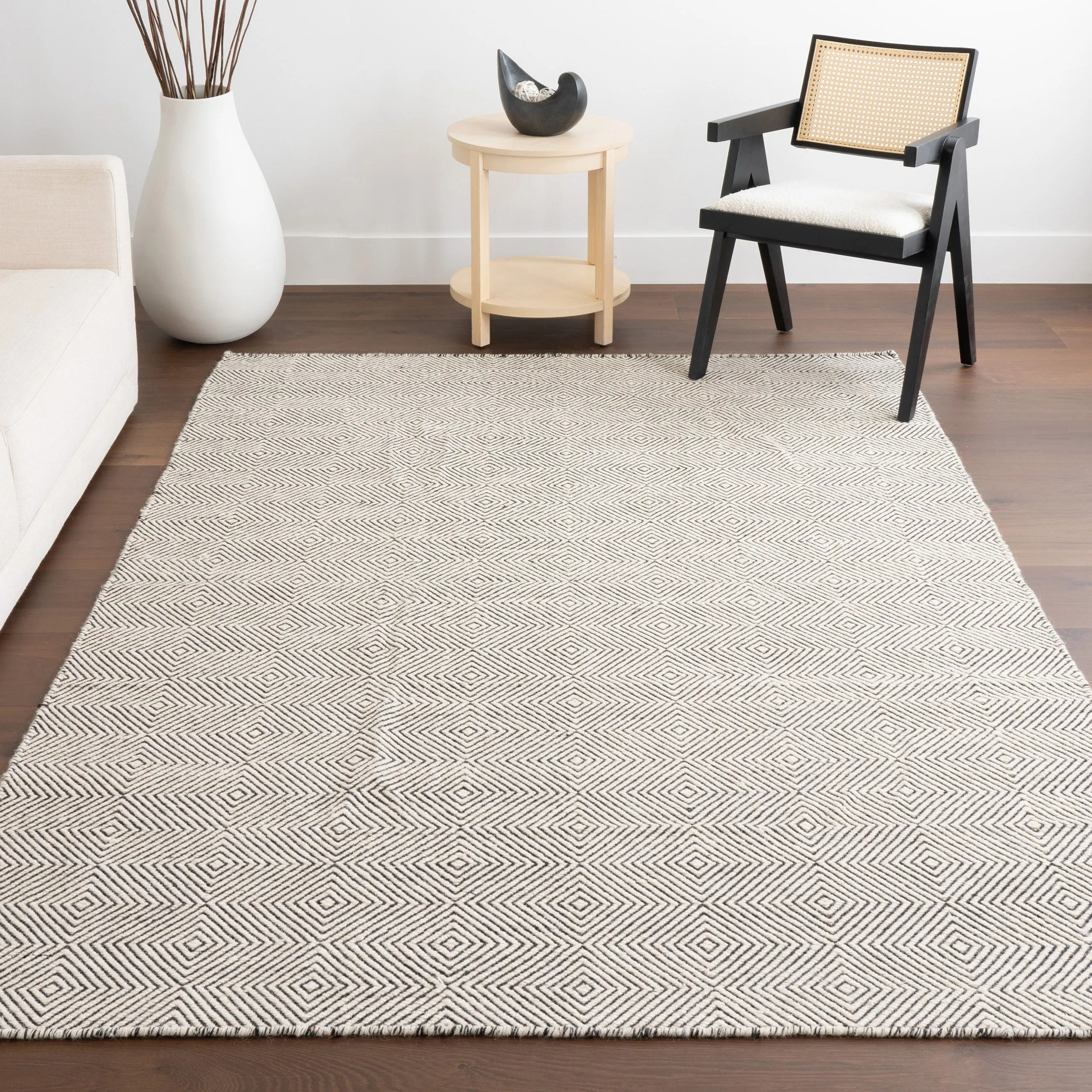 Nuloom Ago Geometric Wool Area Rug