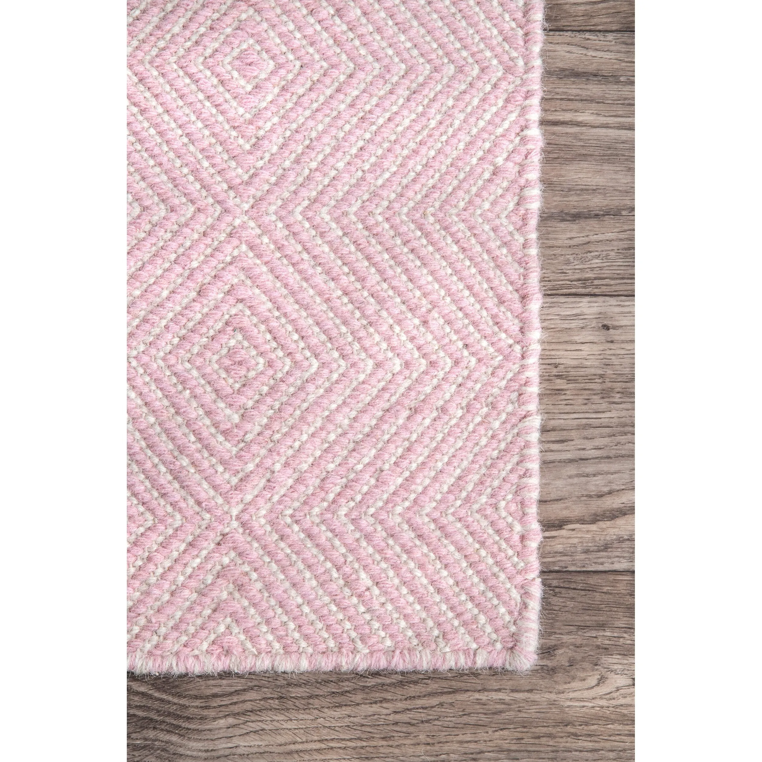 Nuloom Ago Geometric Wool Area Rug
