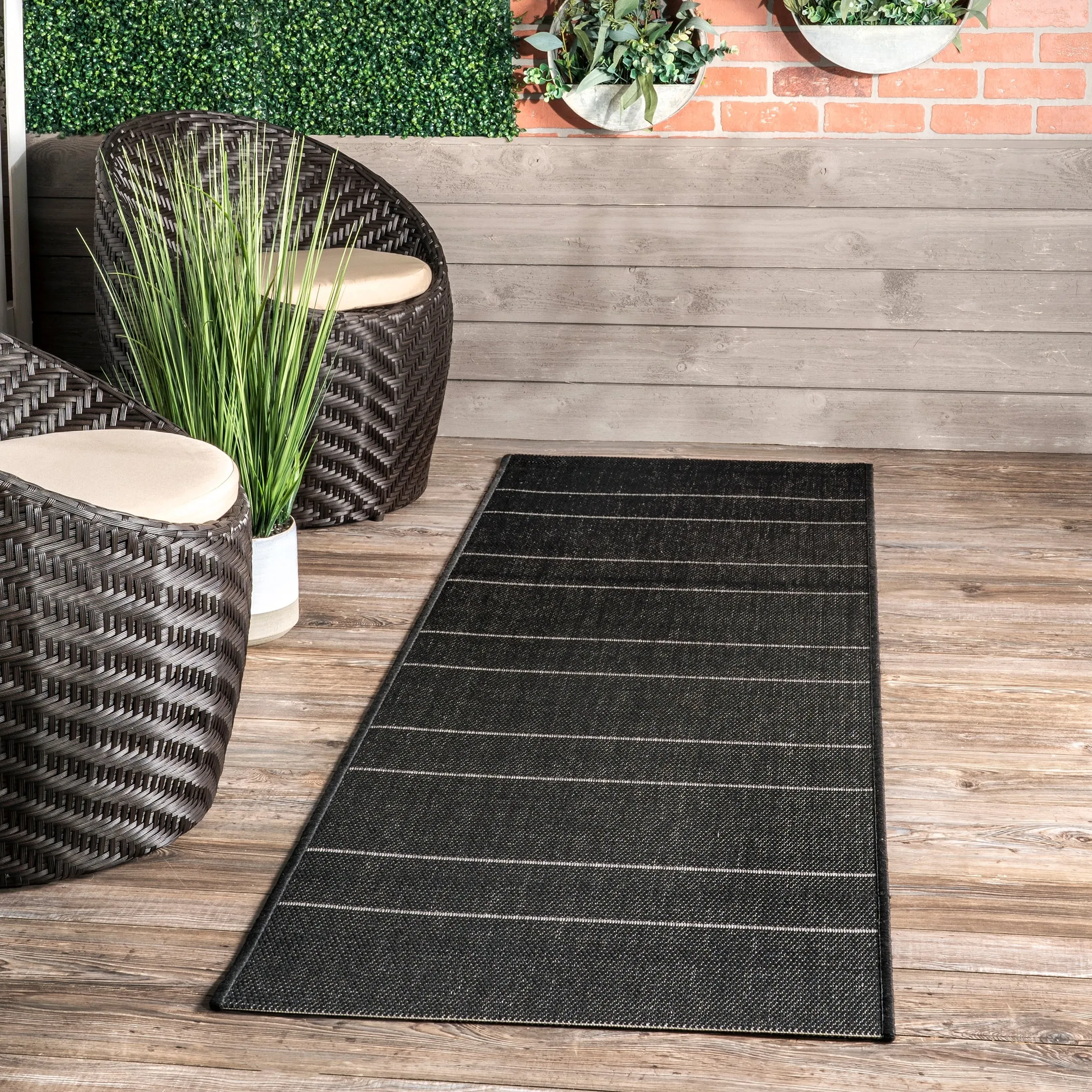 Nuloom Alaina Indoor/Outdoor Striped Area Rug