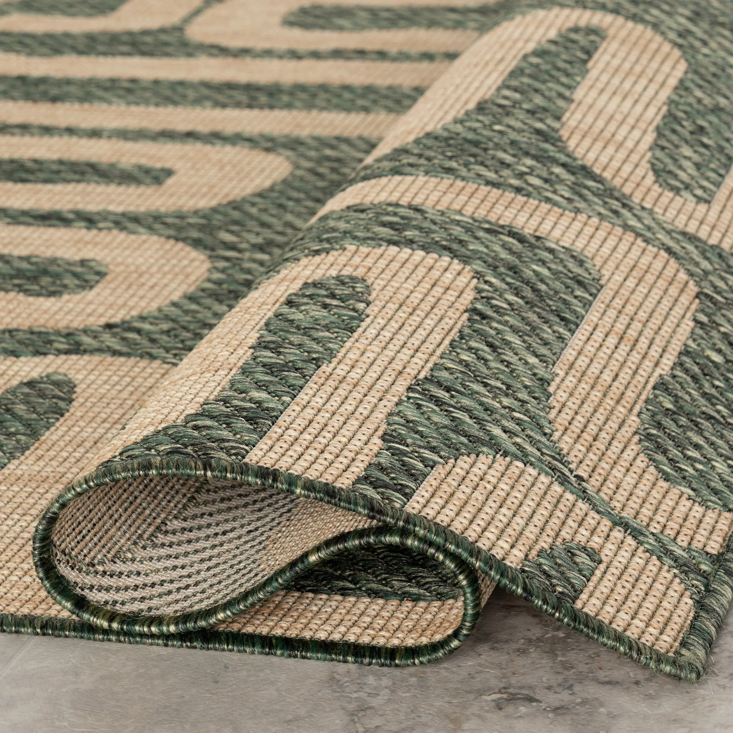 Nuloom Bambi Abstract Indoor / Outdoor Area Rug