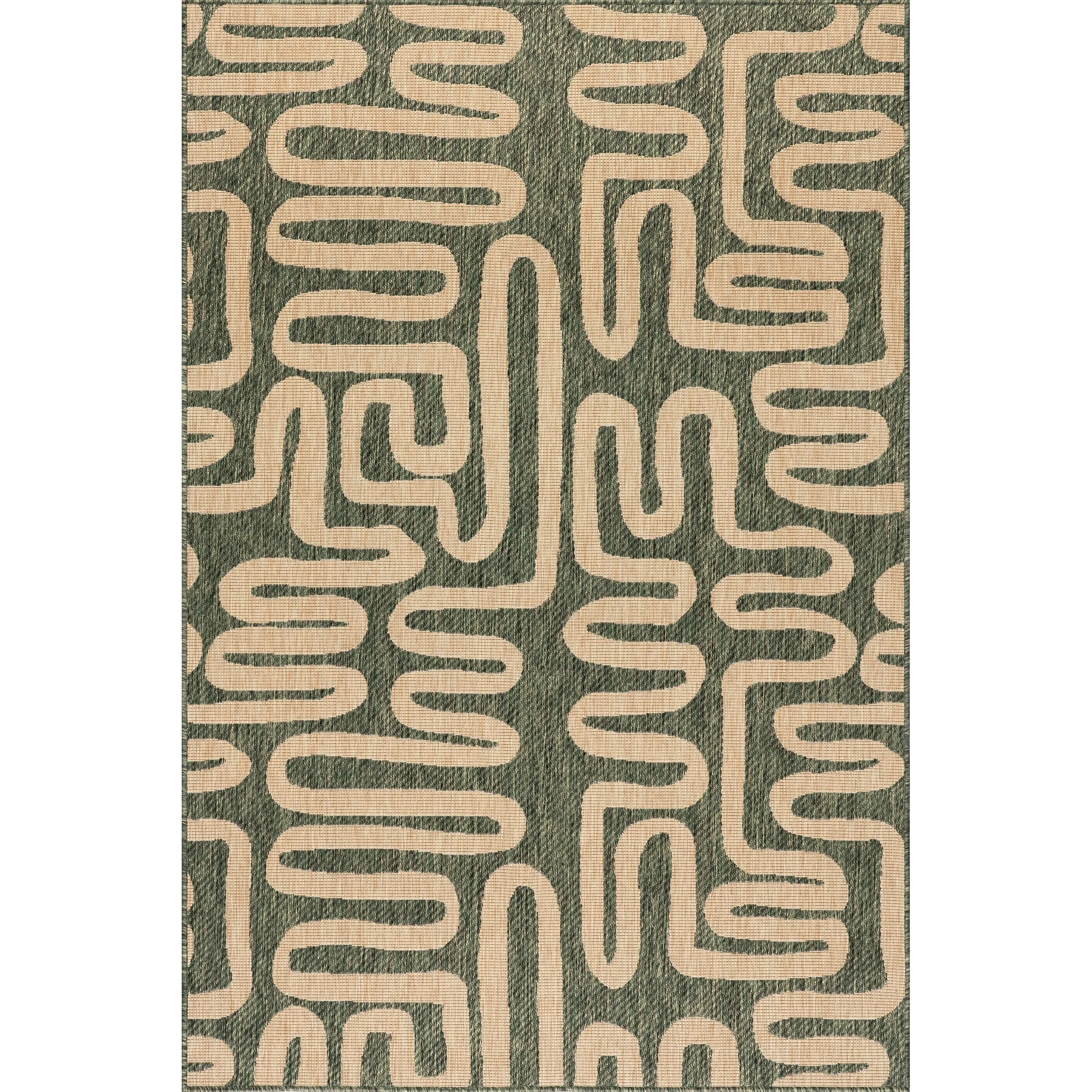 Nuloom Bambi Abstract Indoor / Outdoor Area Rug