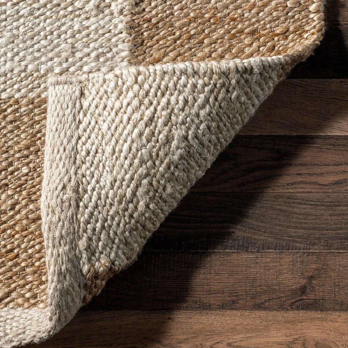 Nuloom Christana Traditional Checkered Jute Area Rug
