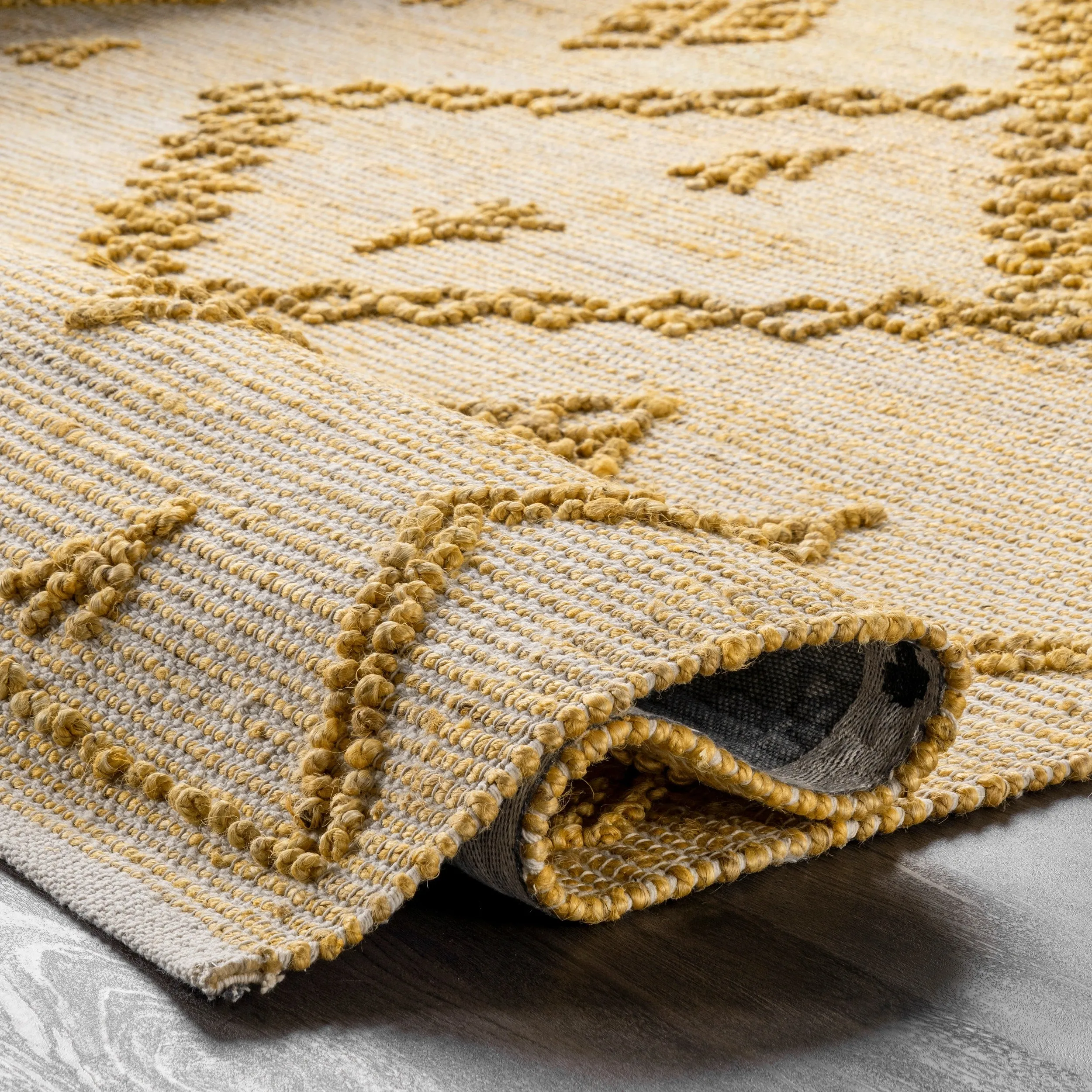 Nuloom Julianne Handmade High-Low Jute Moroccan Area Rug