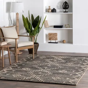 Nuloom Julianne Handmade High-Low Jute Moroccan Area Rug