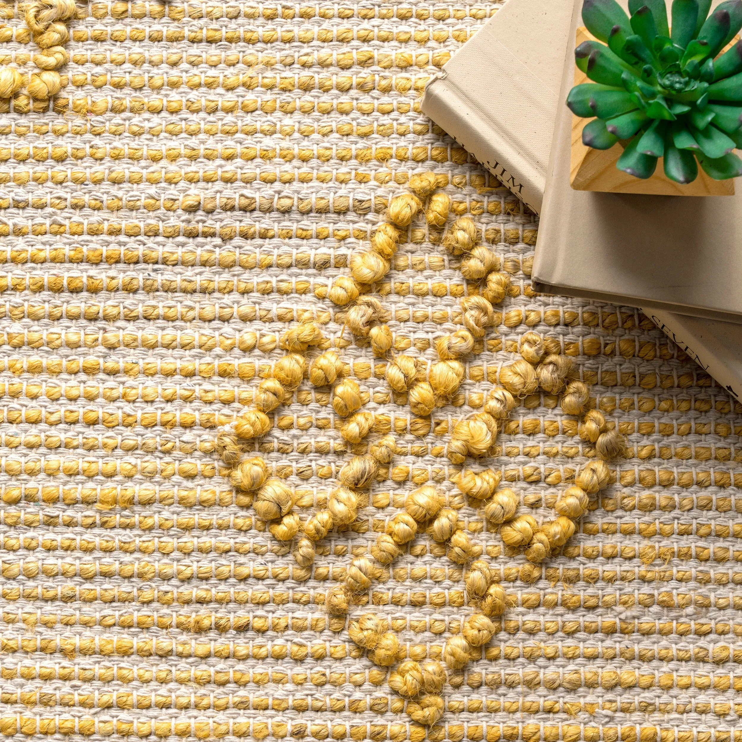 Nuloom Julianne Handmade High-Low Jute Moroccan Area Rug