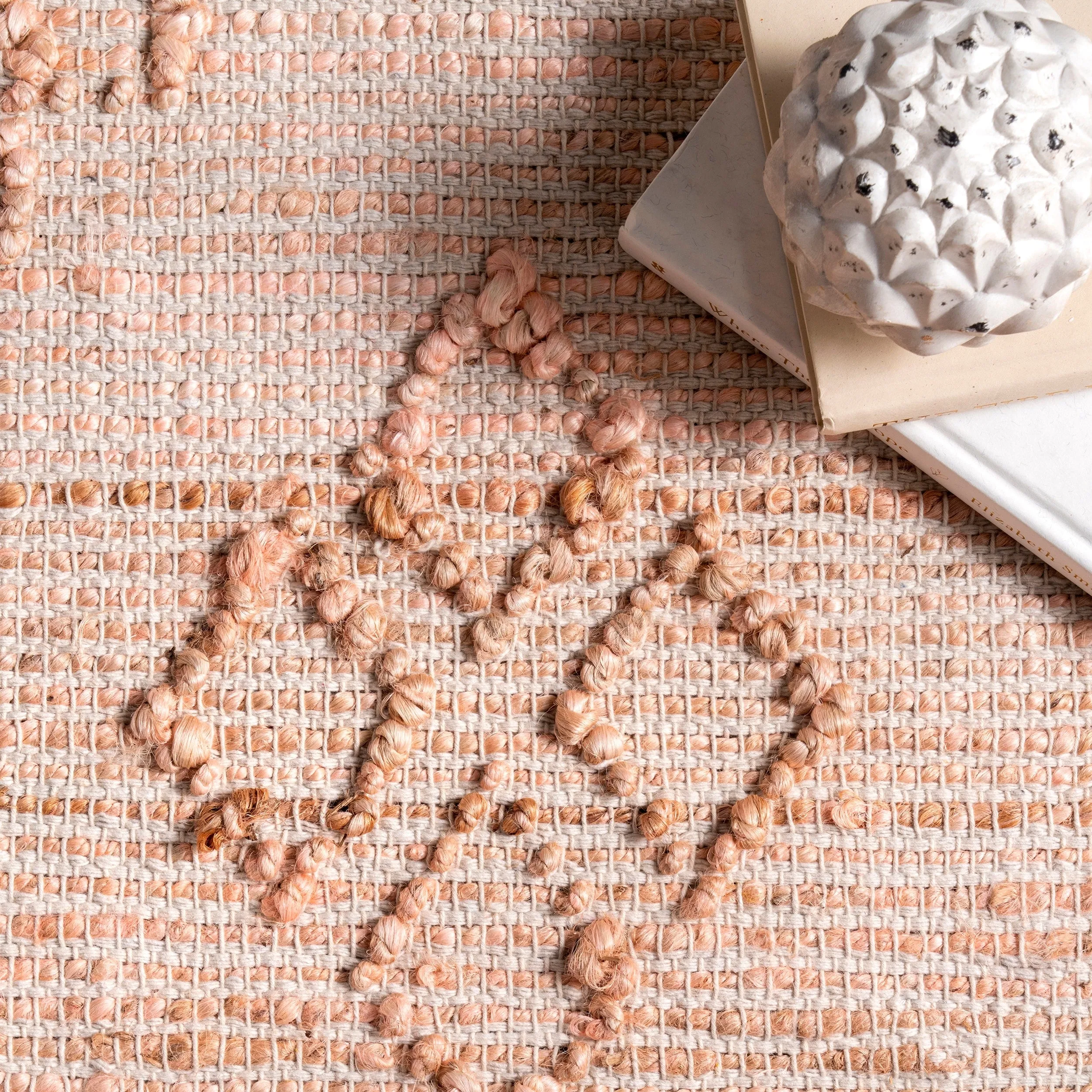 Nuloom Julianne Handmade High-Low Jute Moroccan Area Rug