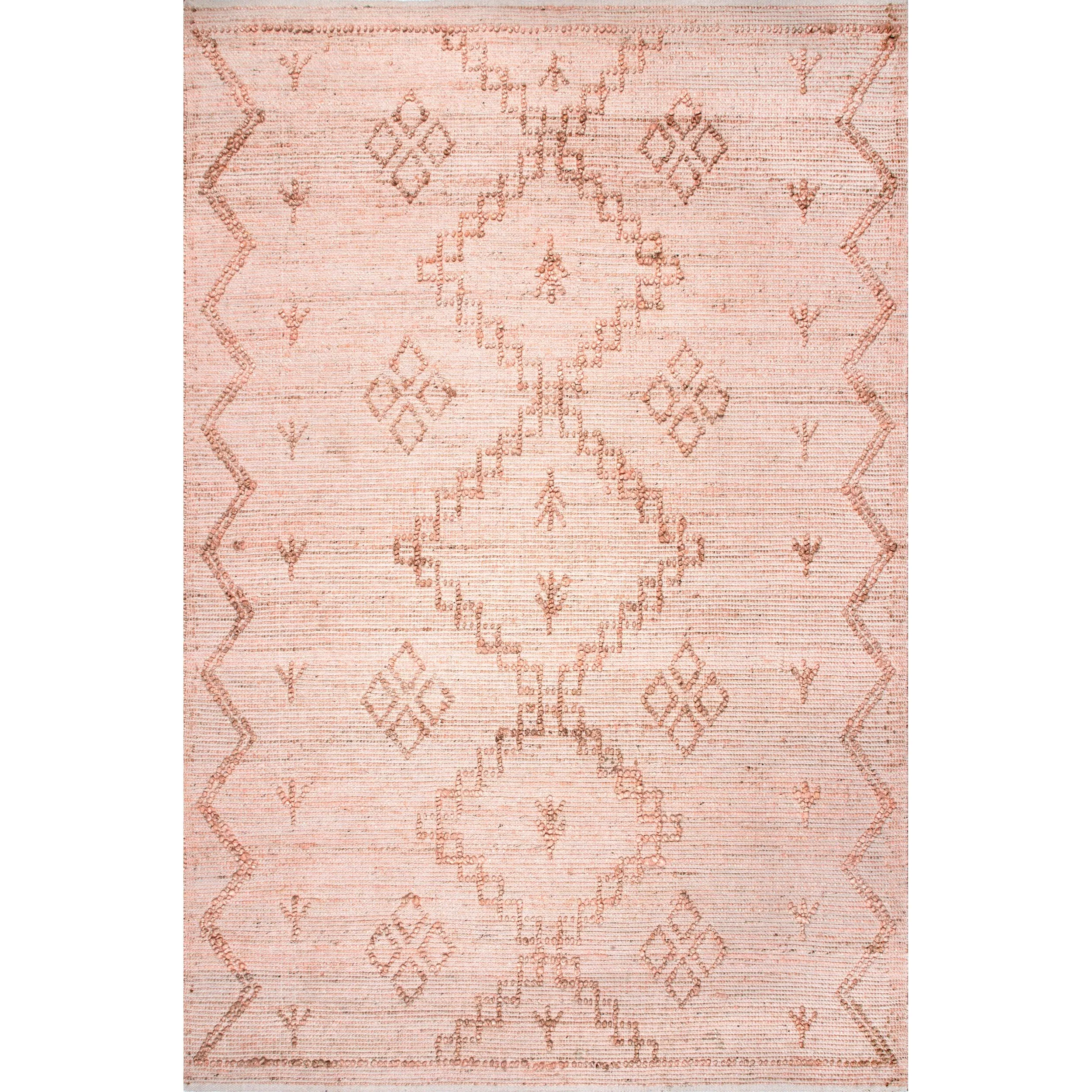Nuloom Julianne Handmade High-Low Jute Moroccan Area Rug