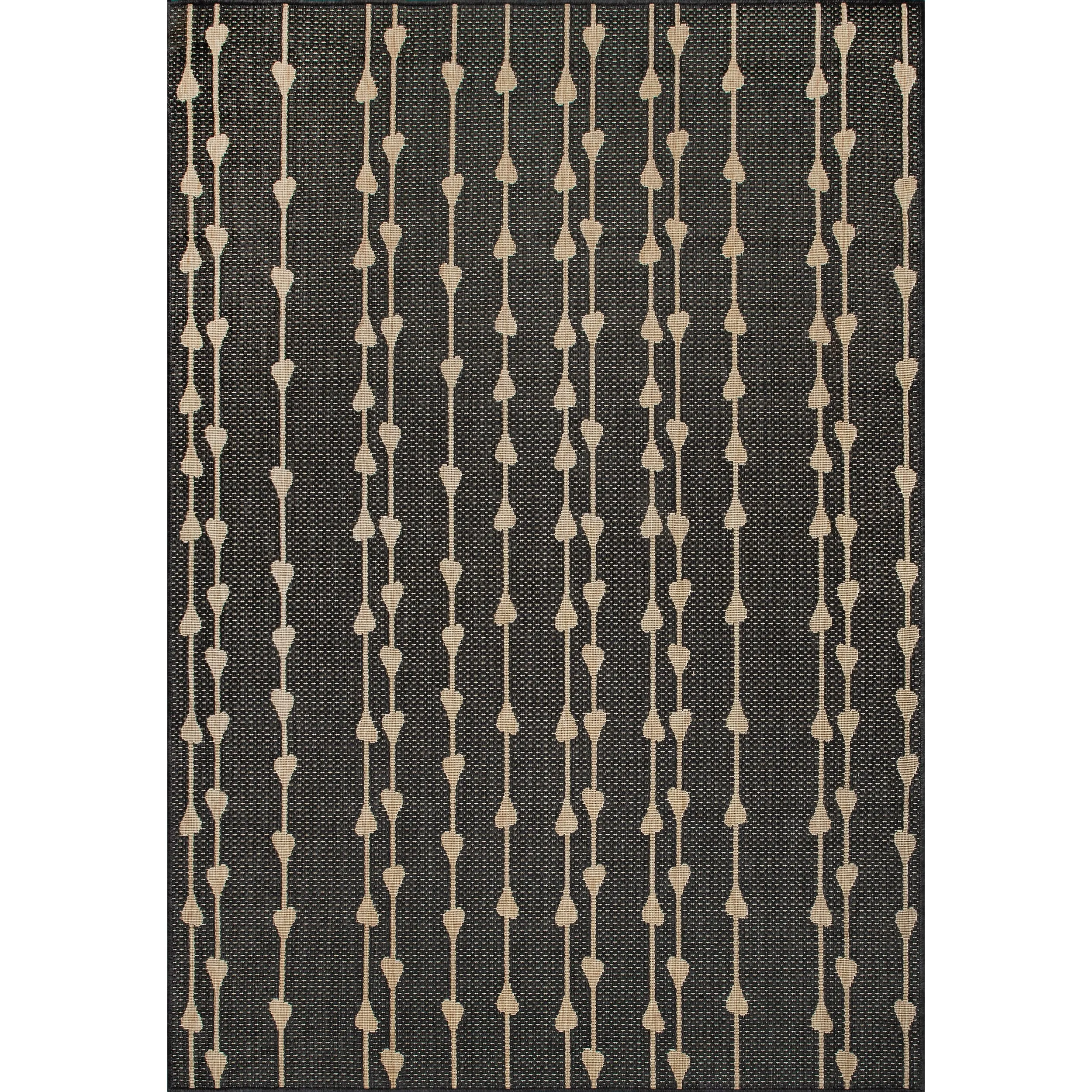 Nuloom Kiernan Vertical Teardrop Stripe Indoor/Outdoor Area Rug