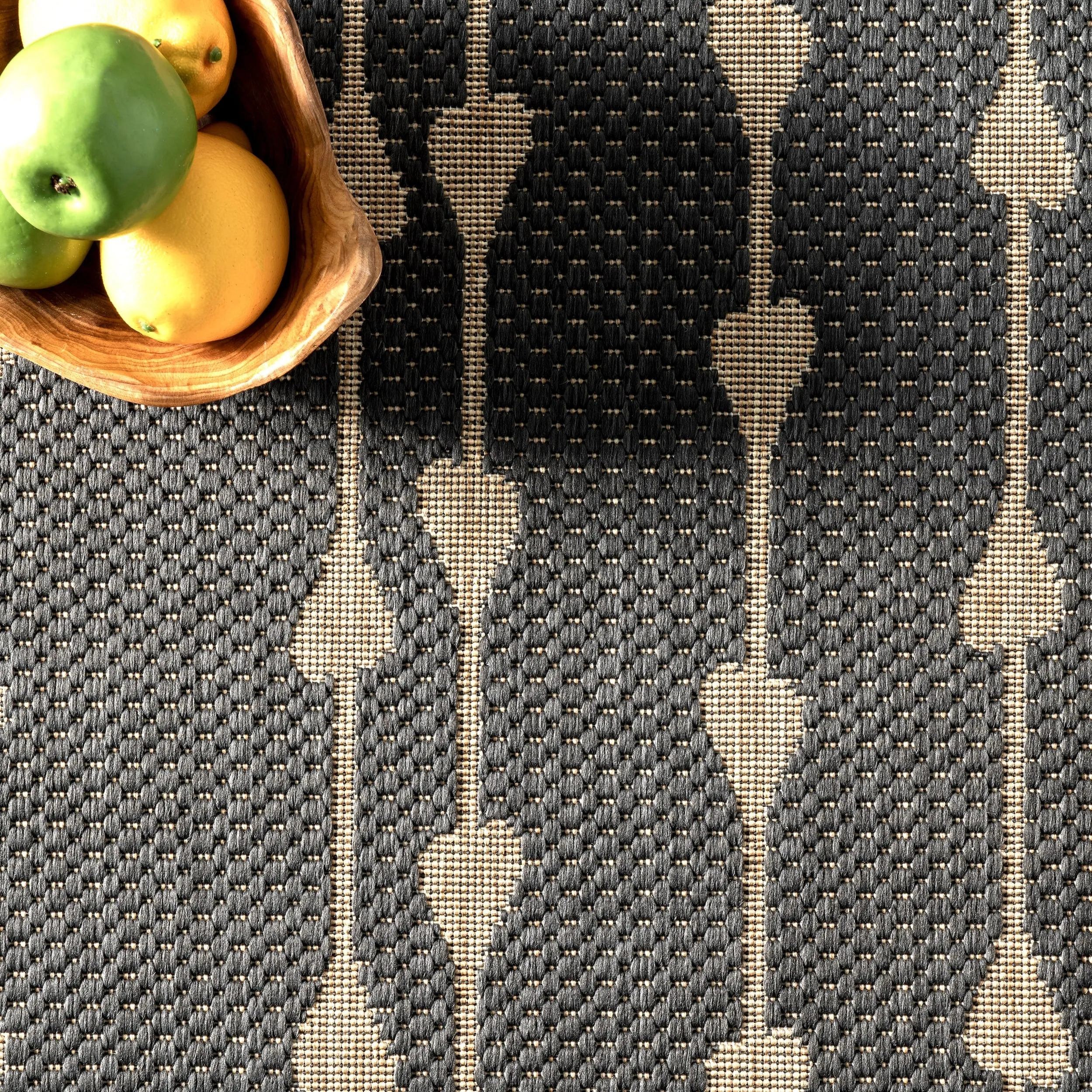 Nuloom Kiernan Vertical Teardrop Stripe Indoor/Outdoor Area Rug