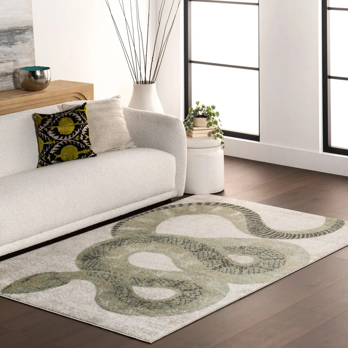 Nuloom Leopold Serpent Area Rug