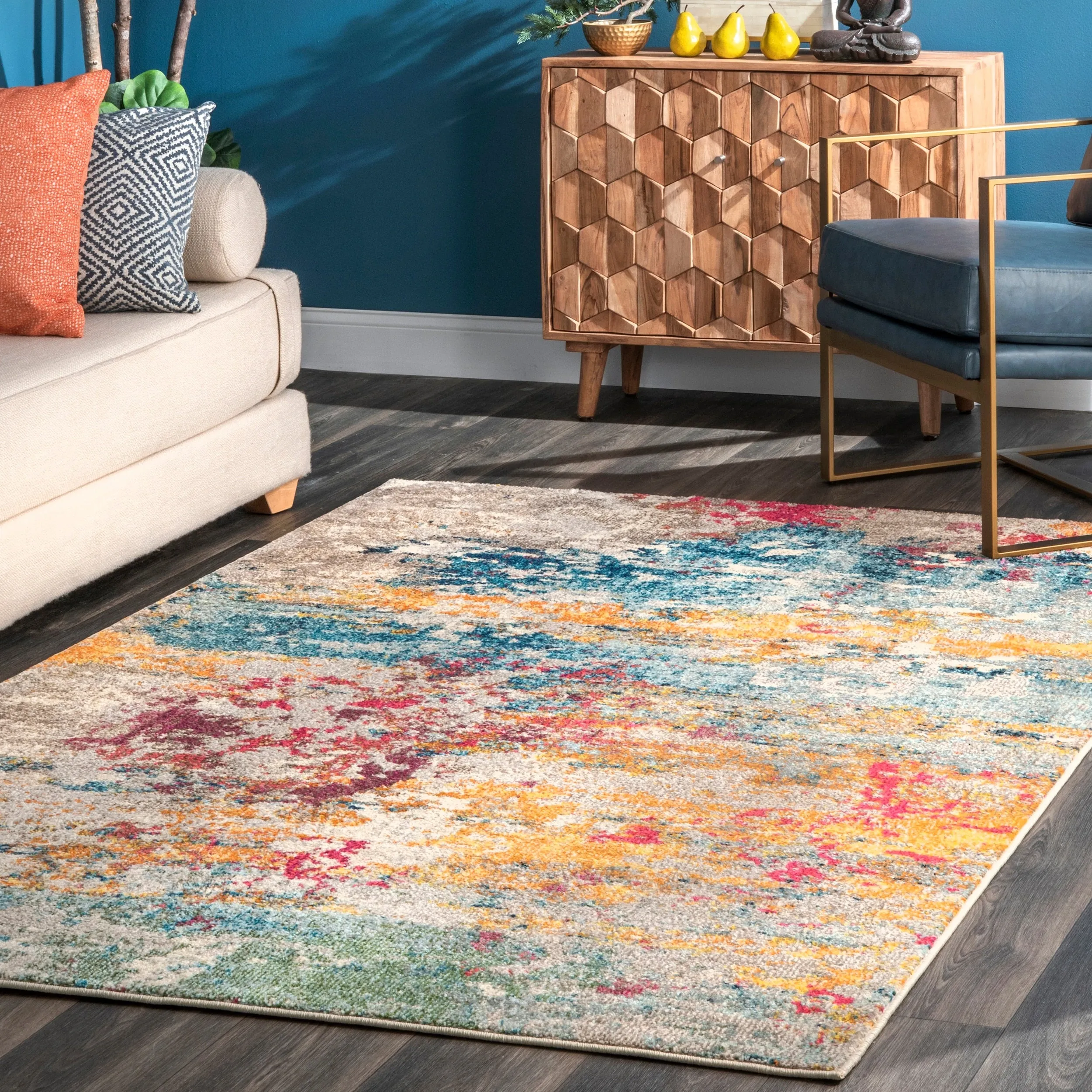 Nuloom Monet Modern Abstract Area Rug
