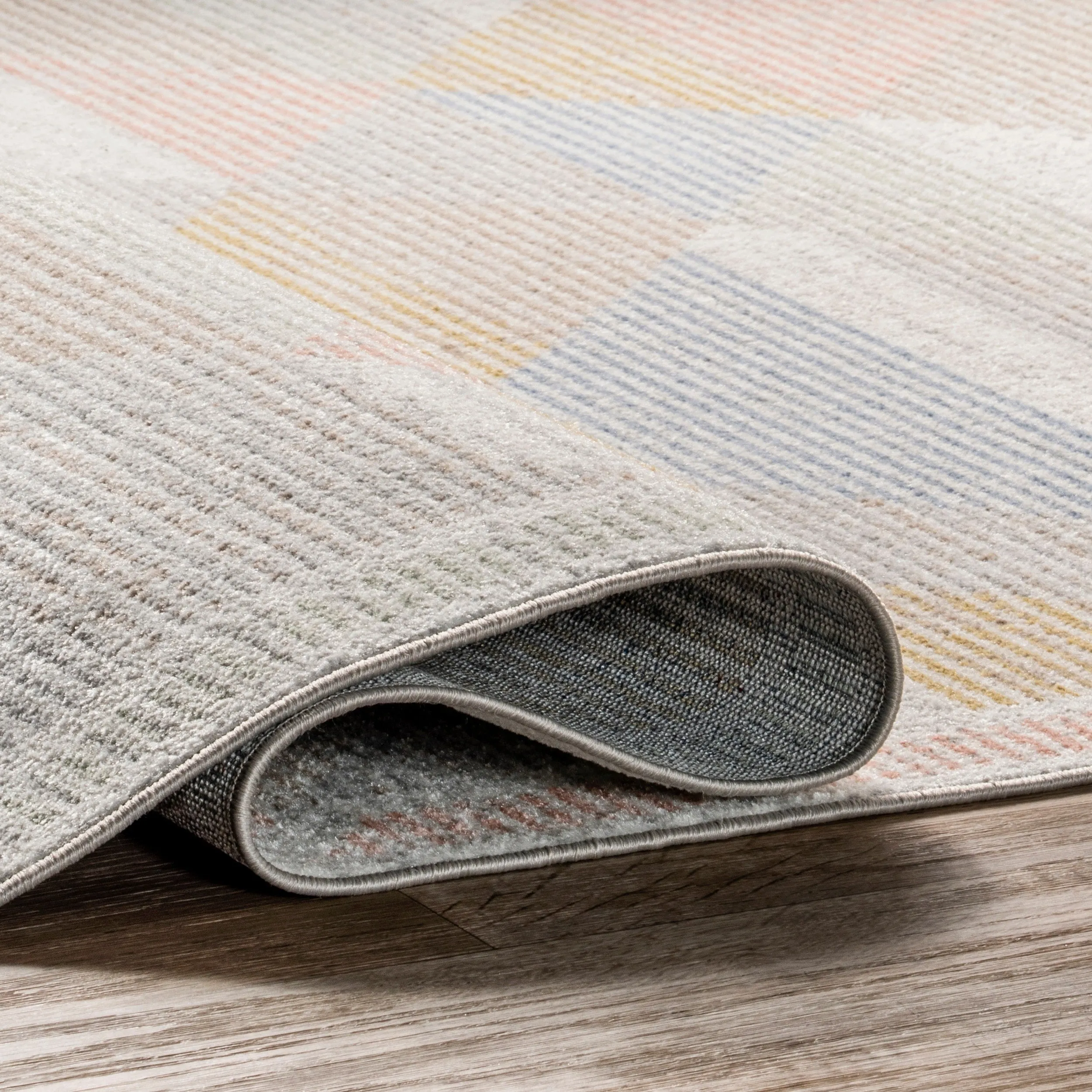 Nuloom Ophelia SpinClean Vintage Geometric Machine Washable Area Rug