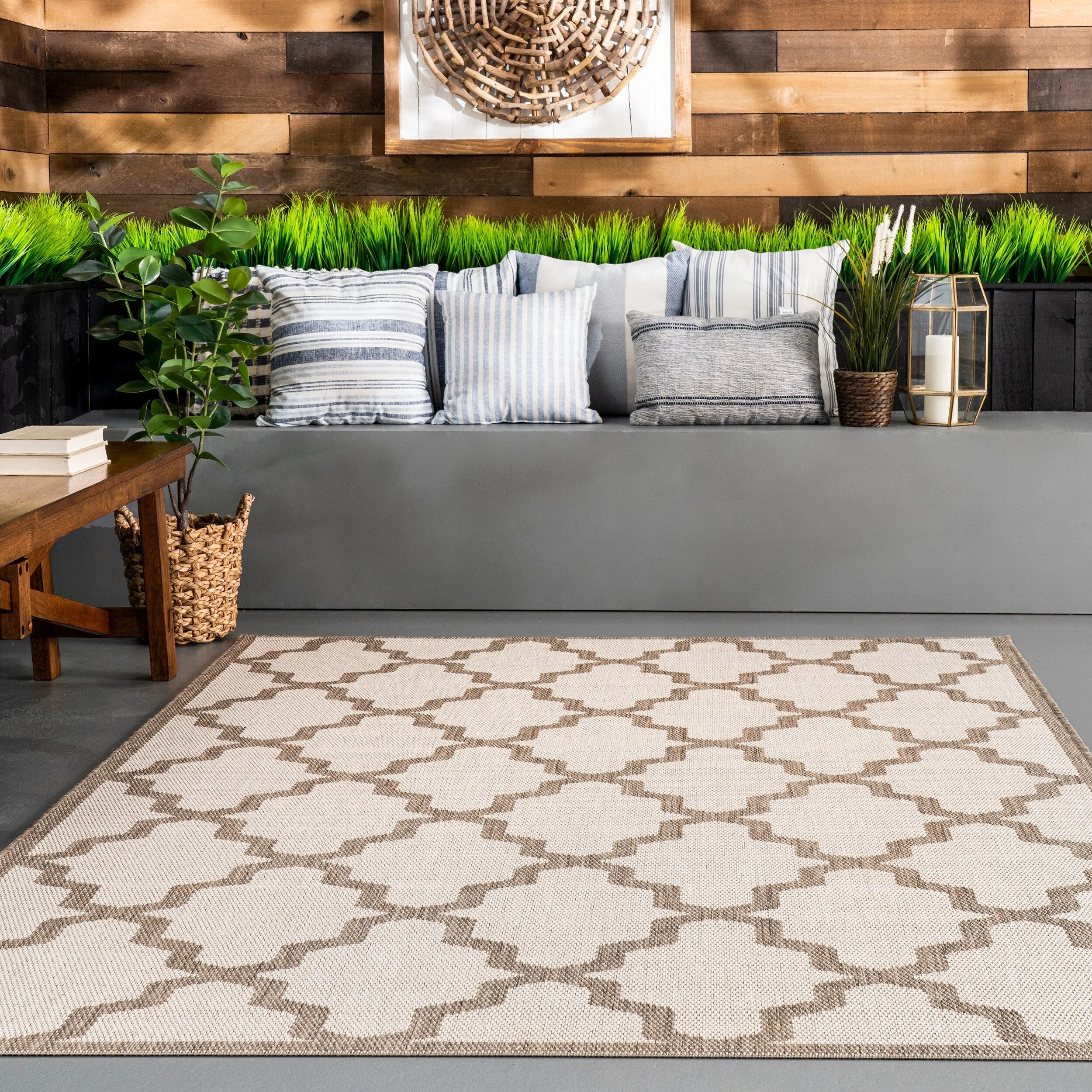 Nuloom Outdoor Moroccan Trellis Area Rug