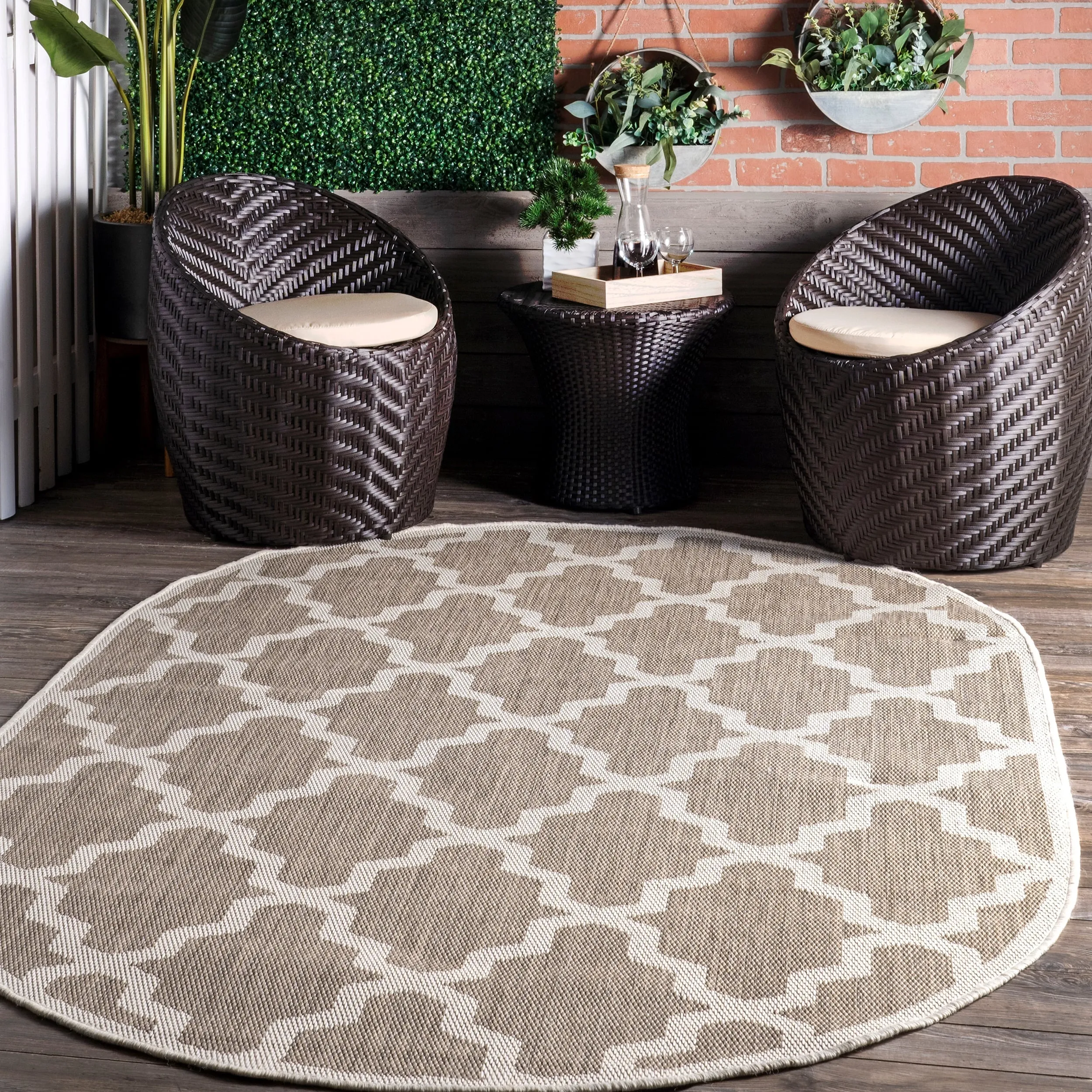 Nuloom Outdoor Moroccan Trellis Area Rug