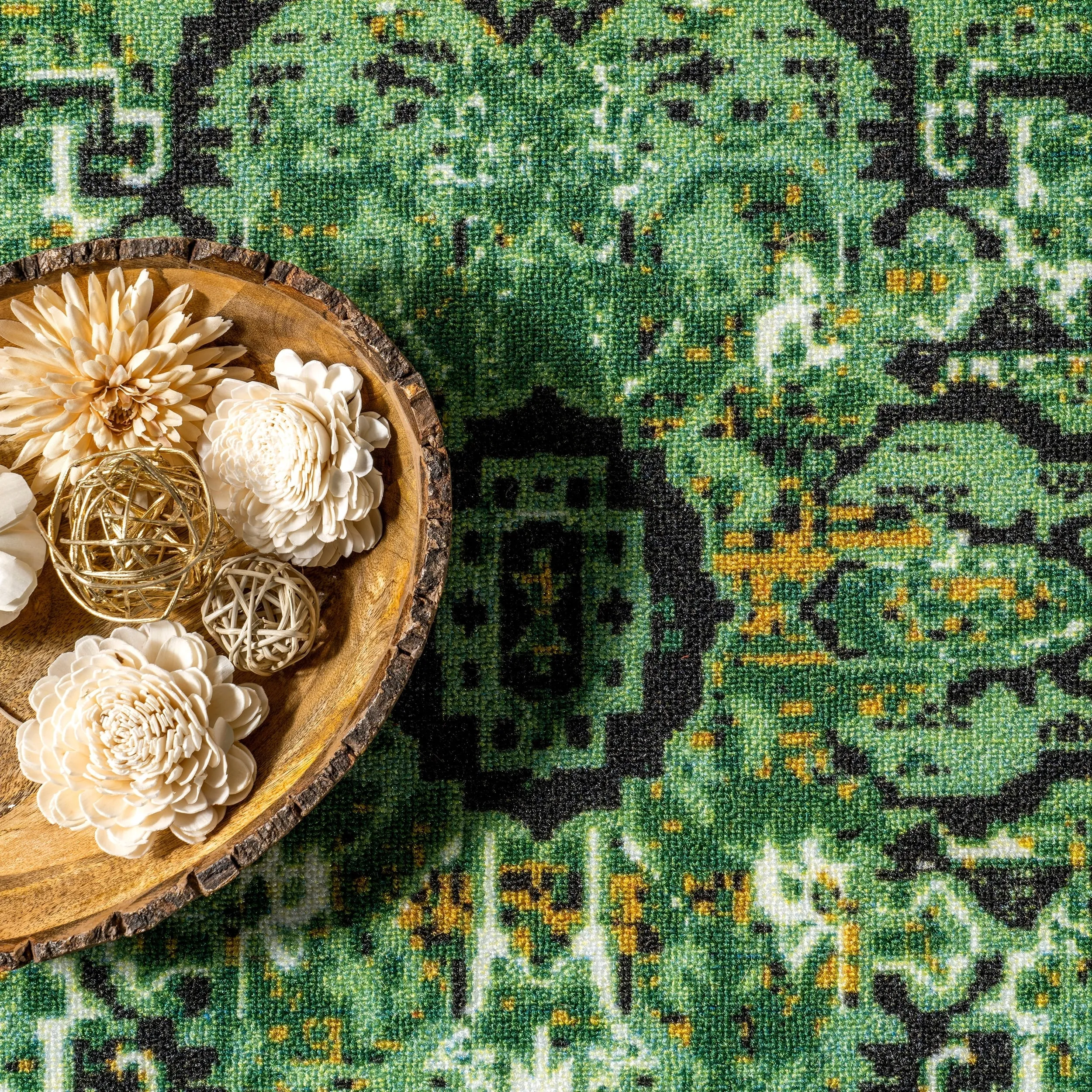 Nuloom Reiko Printed Bold Persian Area Rug