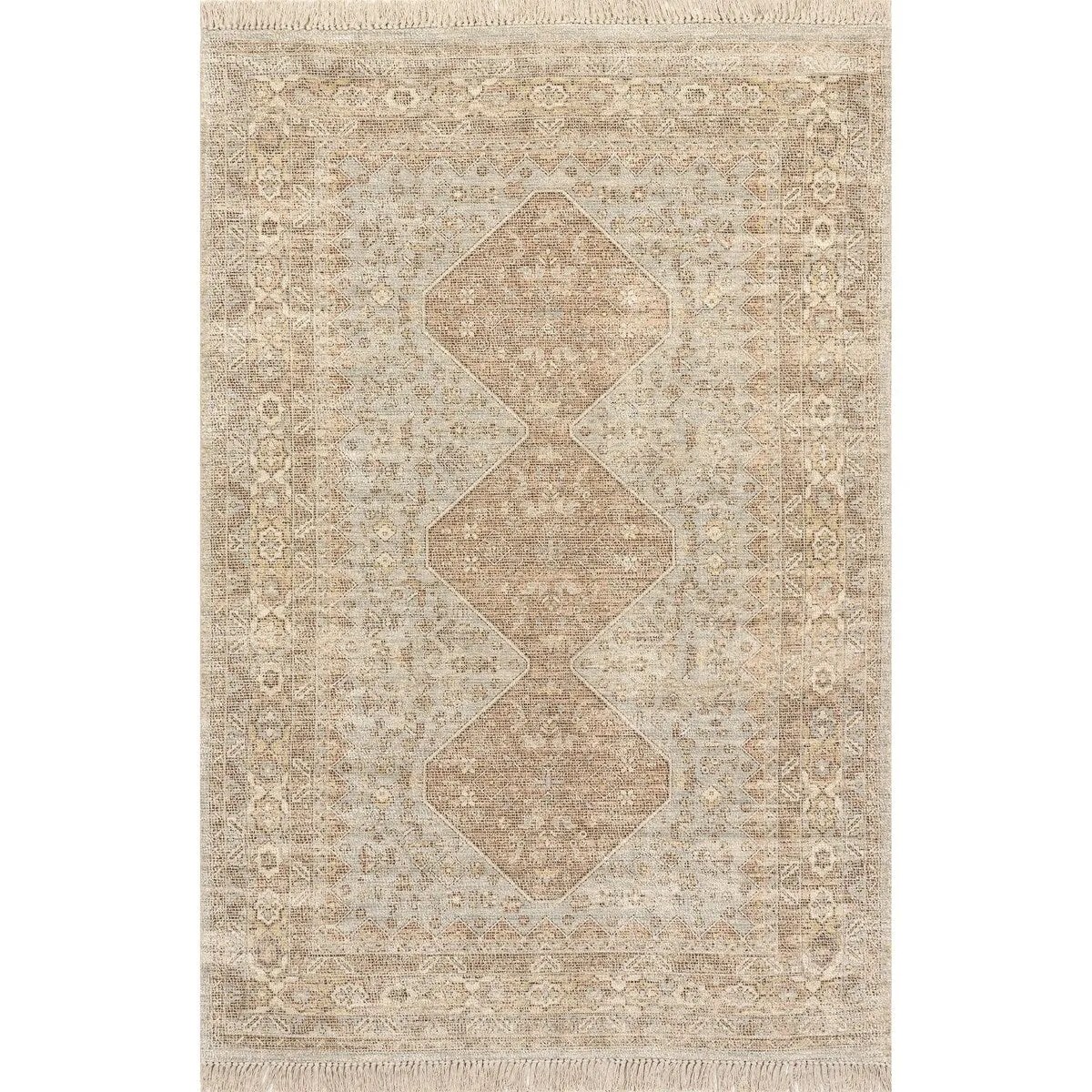 Nuloom Rosia Traditional Persian Tasseled Area Rug