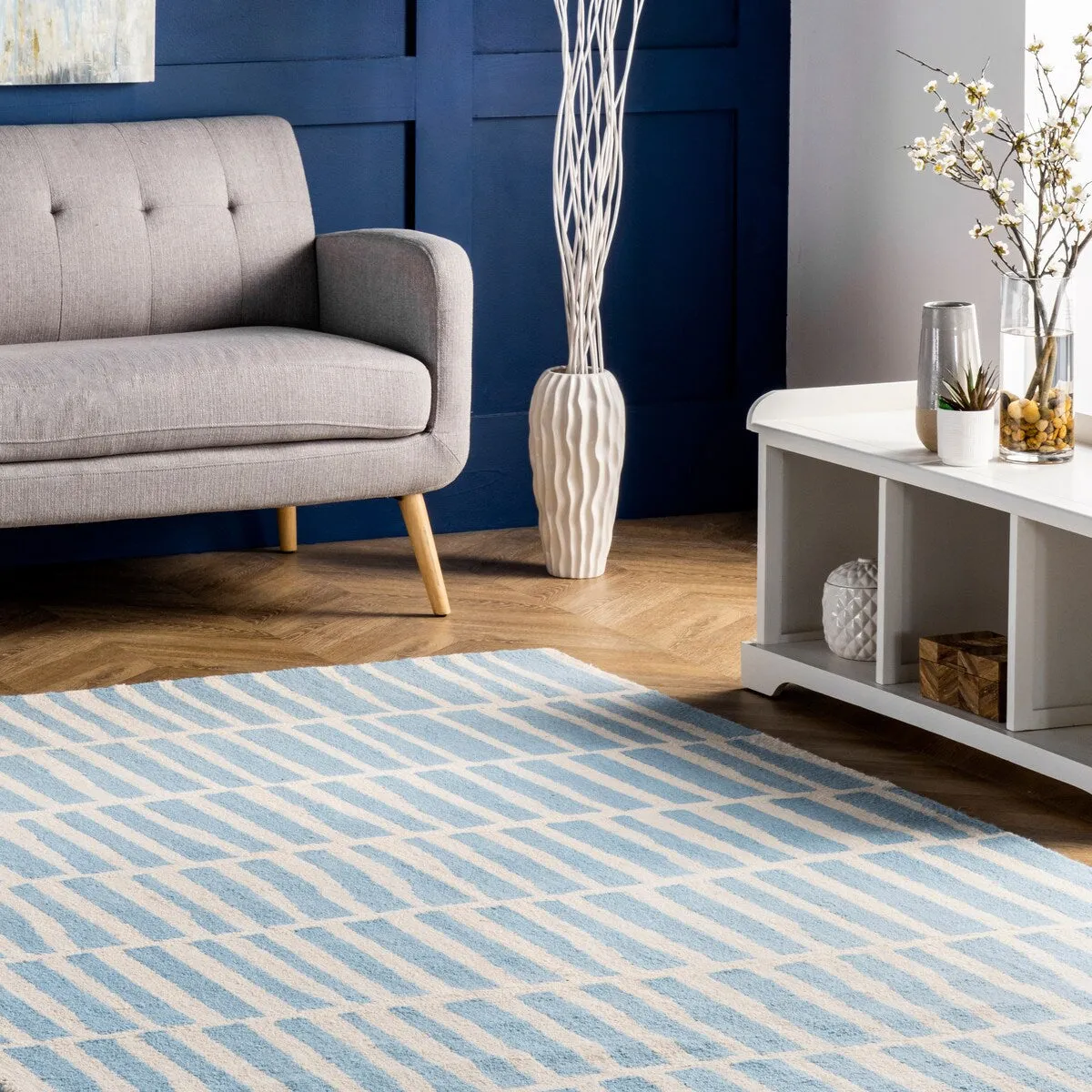 Nuloom Roxane Contempoary Striped Area Rug