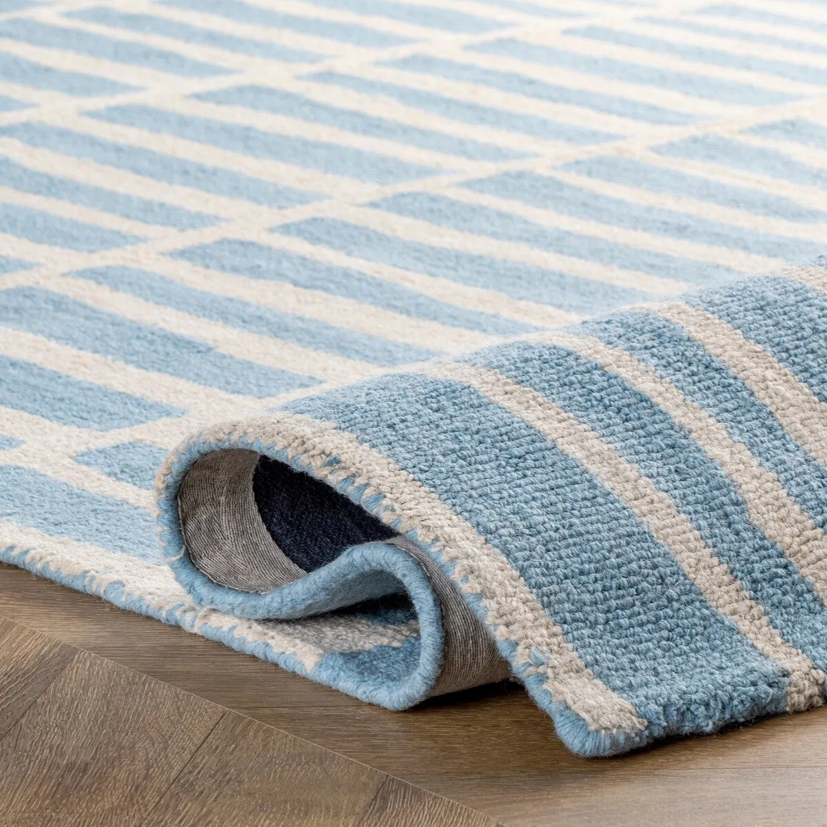 Nuloom Roxane Contempoary Striped Area Rug